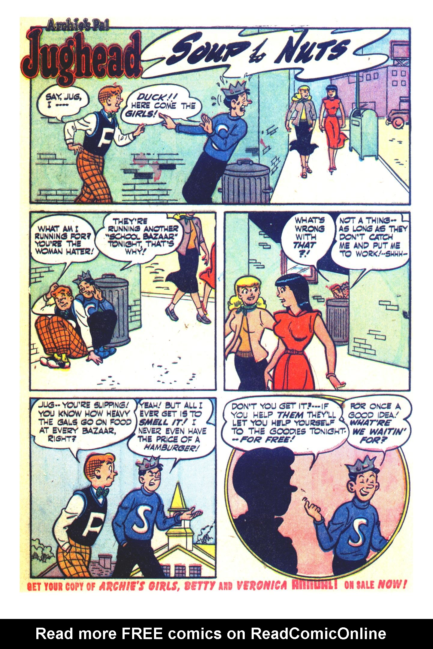 Read online Archie's Pal Jughead Annual comic -  Issue #1 - 71