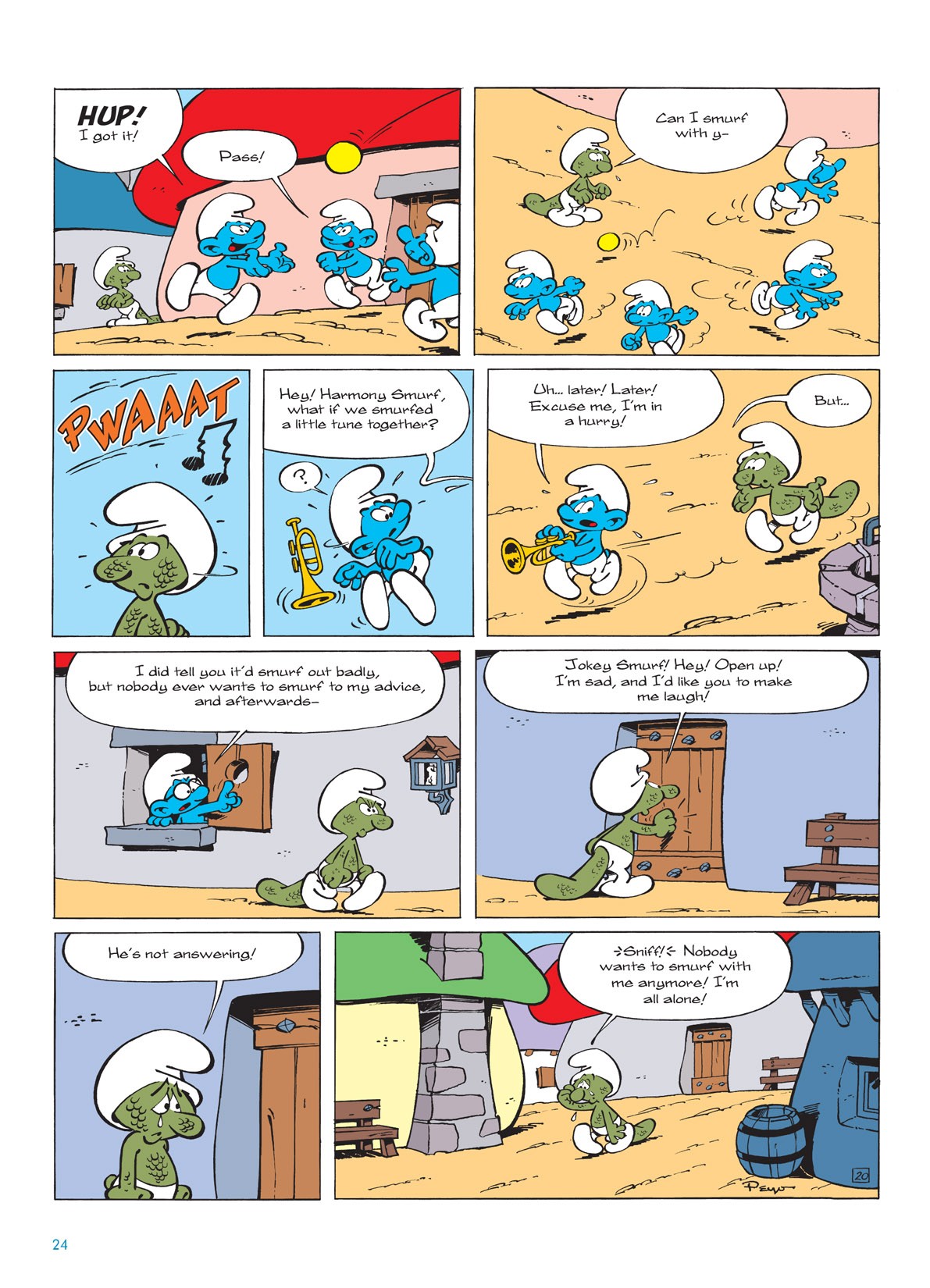 Read online The Smurfs comic -  Issue #8 - 24