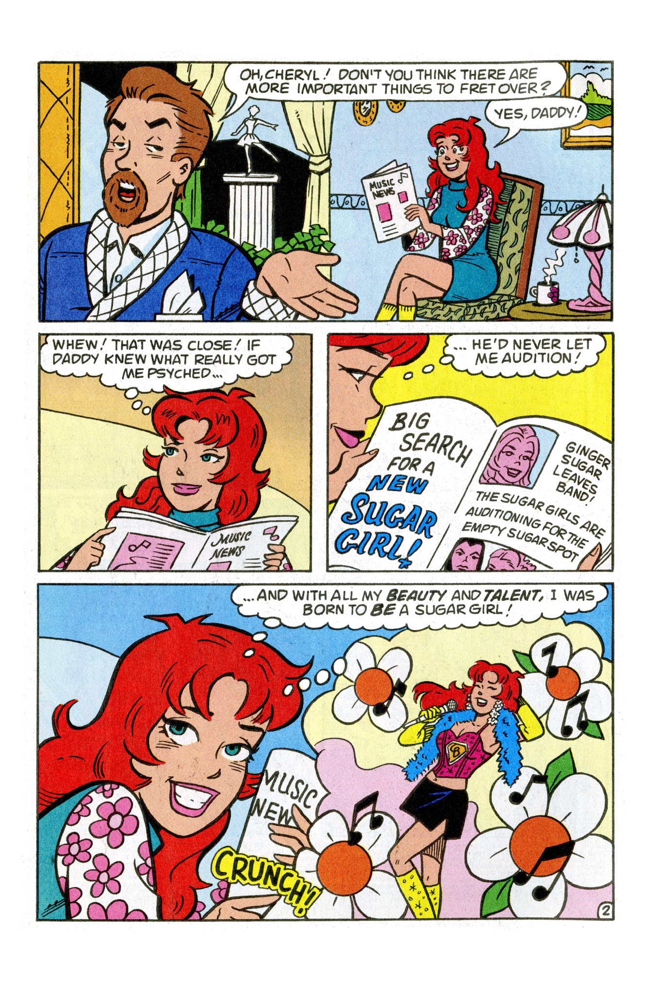 Read online Cheryl Blossom comic -  Issue #21 - 3