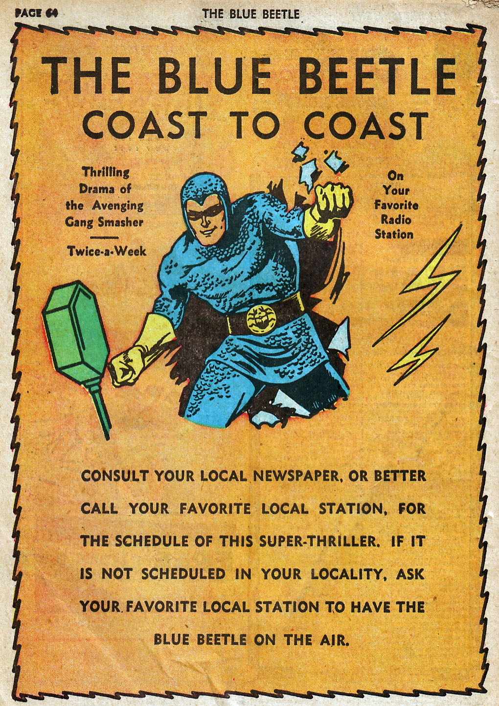 Read online The Blue Beetle comic -  Issue #8 - 65