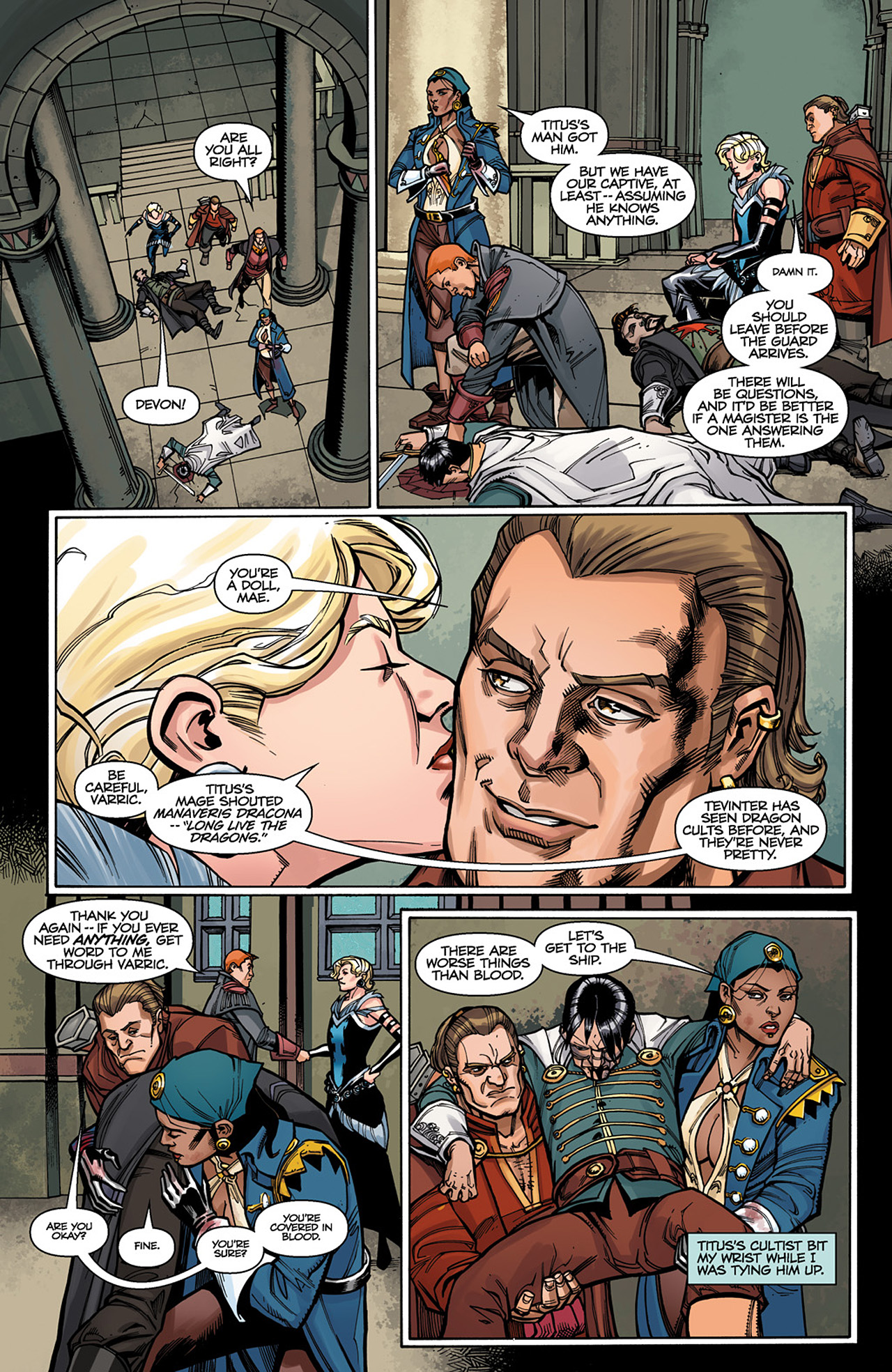 Read online Dragon Age: Those Who Speak comic -  Issue #1 - 17