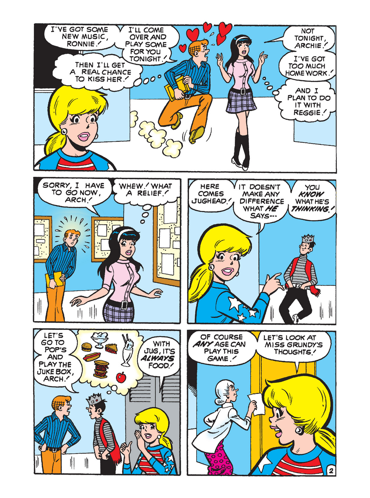 Read online Betty and Veronica Double Digest comic -  Issue #223 - 181