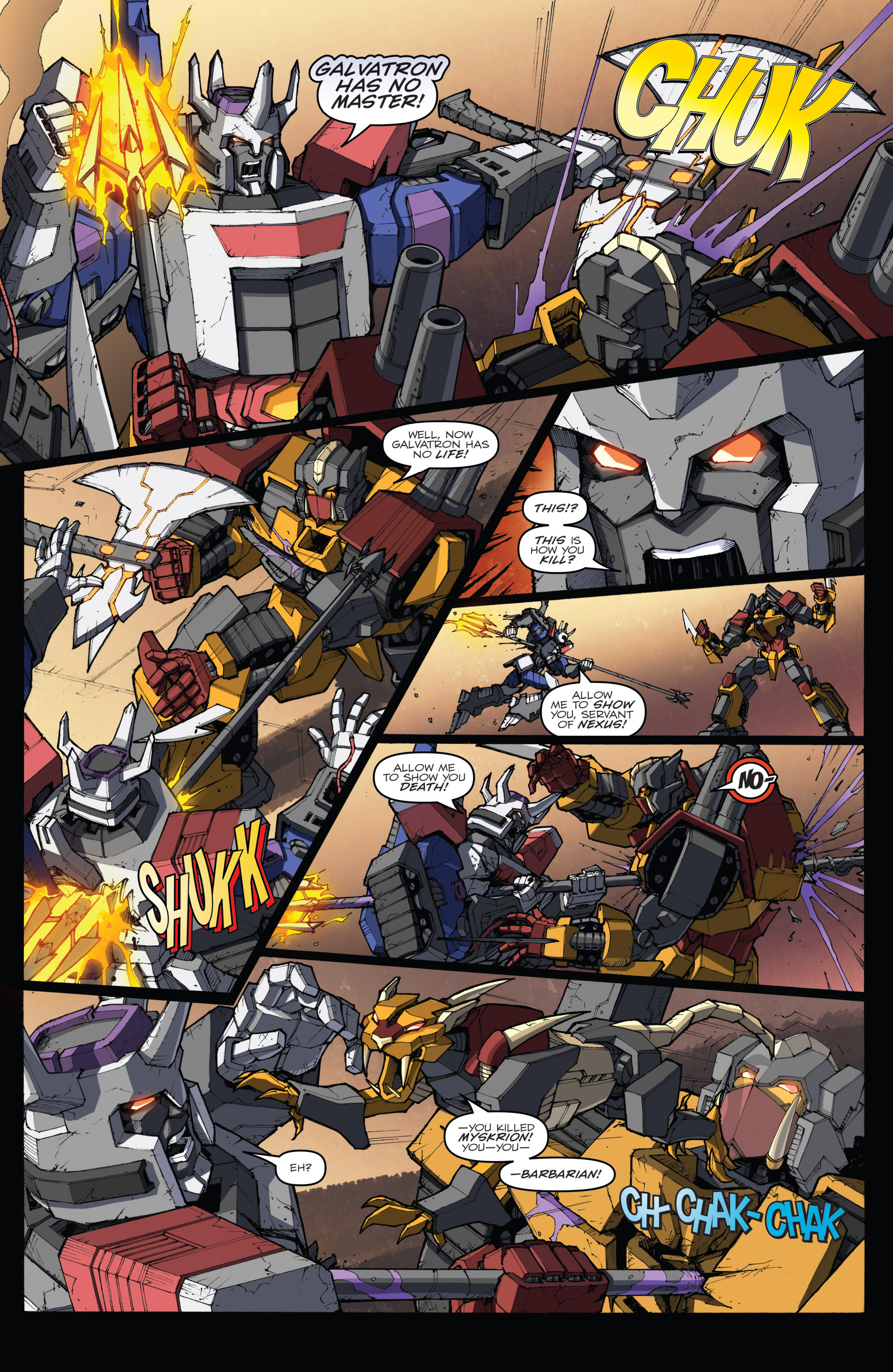 Read online Transformers: Robots In Disguise (2012) comic -  Issue #30 - 6