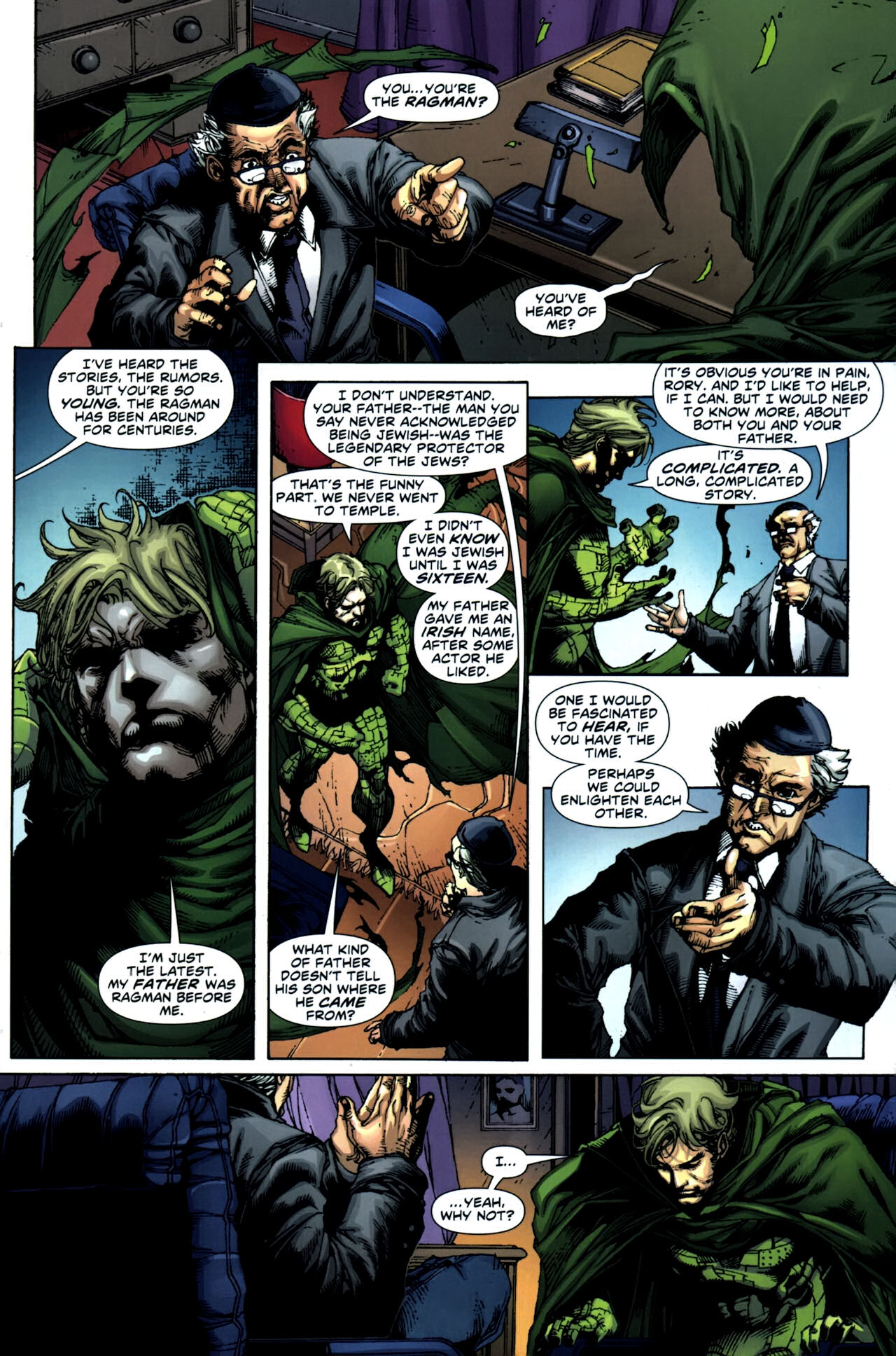 Read online Ragman: Suit of Souls comic -  Issue # Full - 5