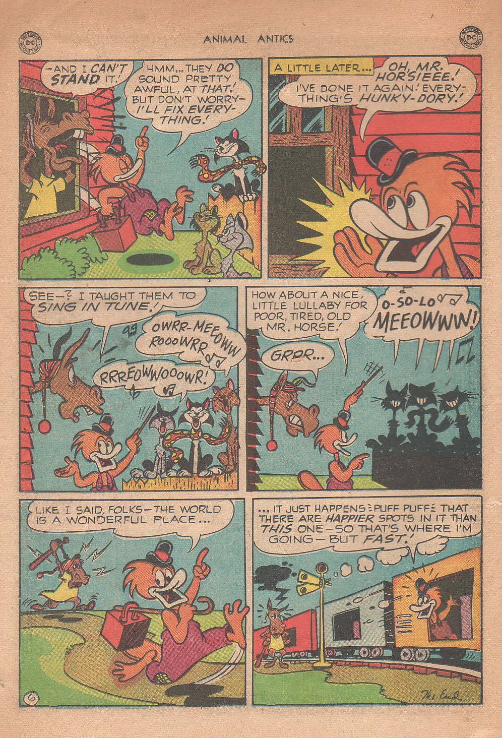 Read online Animal Antics comic -  Issue #23 - 37