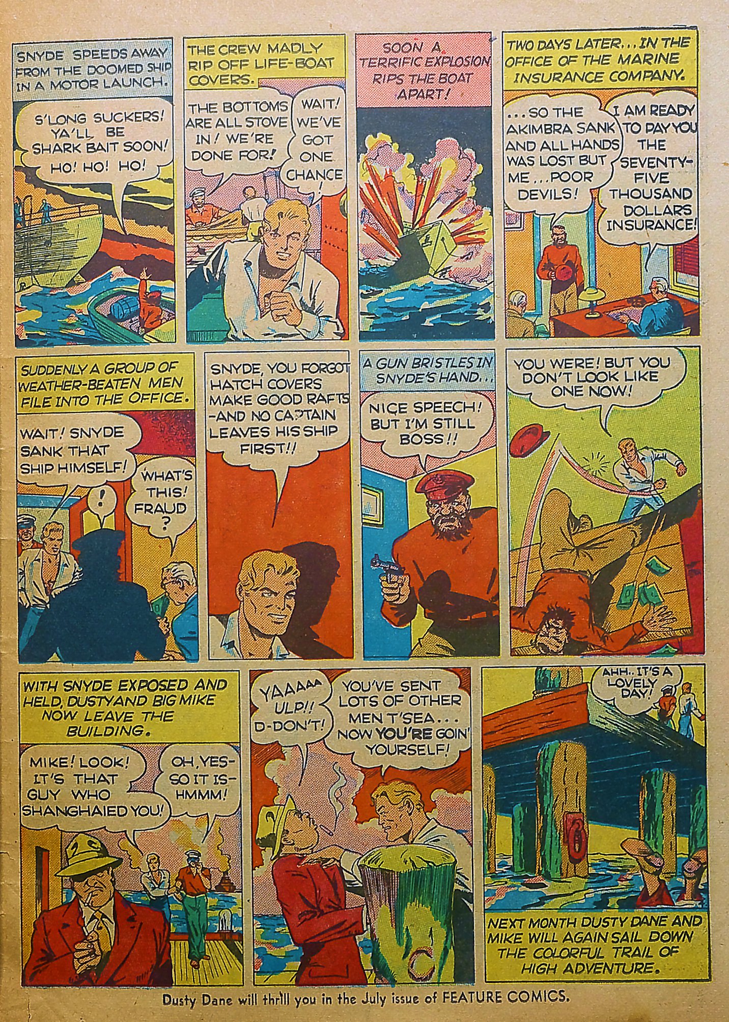 Read online Feature Comics comic -  Issue #45 - 57