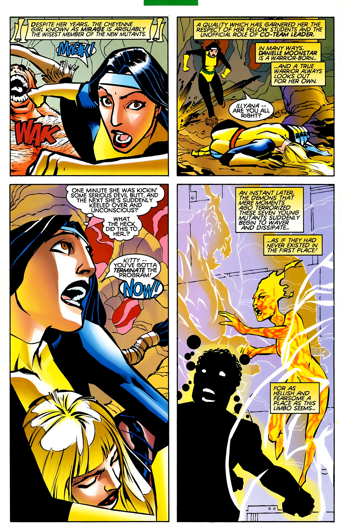Read online New Mutants: Truth or Death comic -  Issue #1 - 9