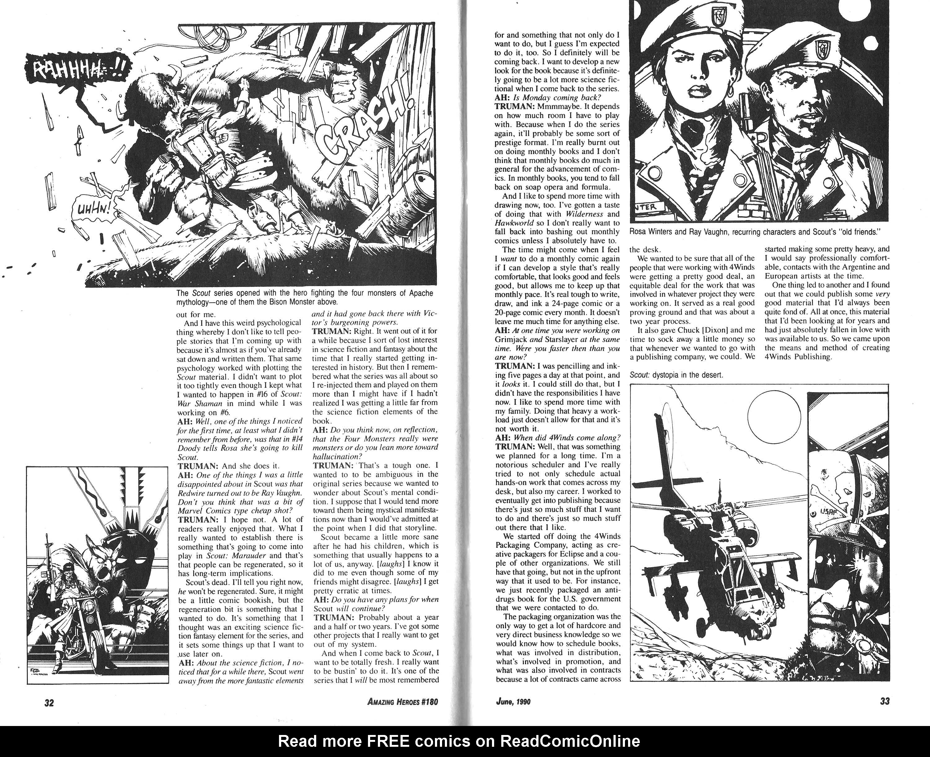 Read online Amazing Heroes comic -  Issue #180 - 17