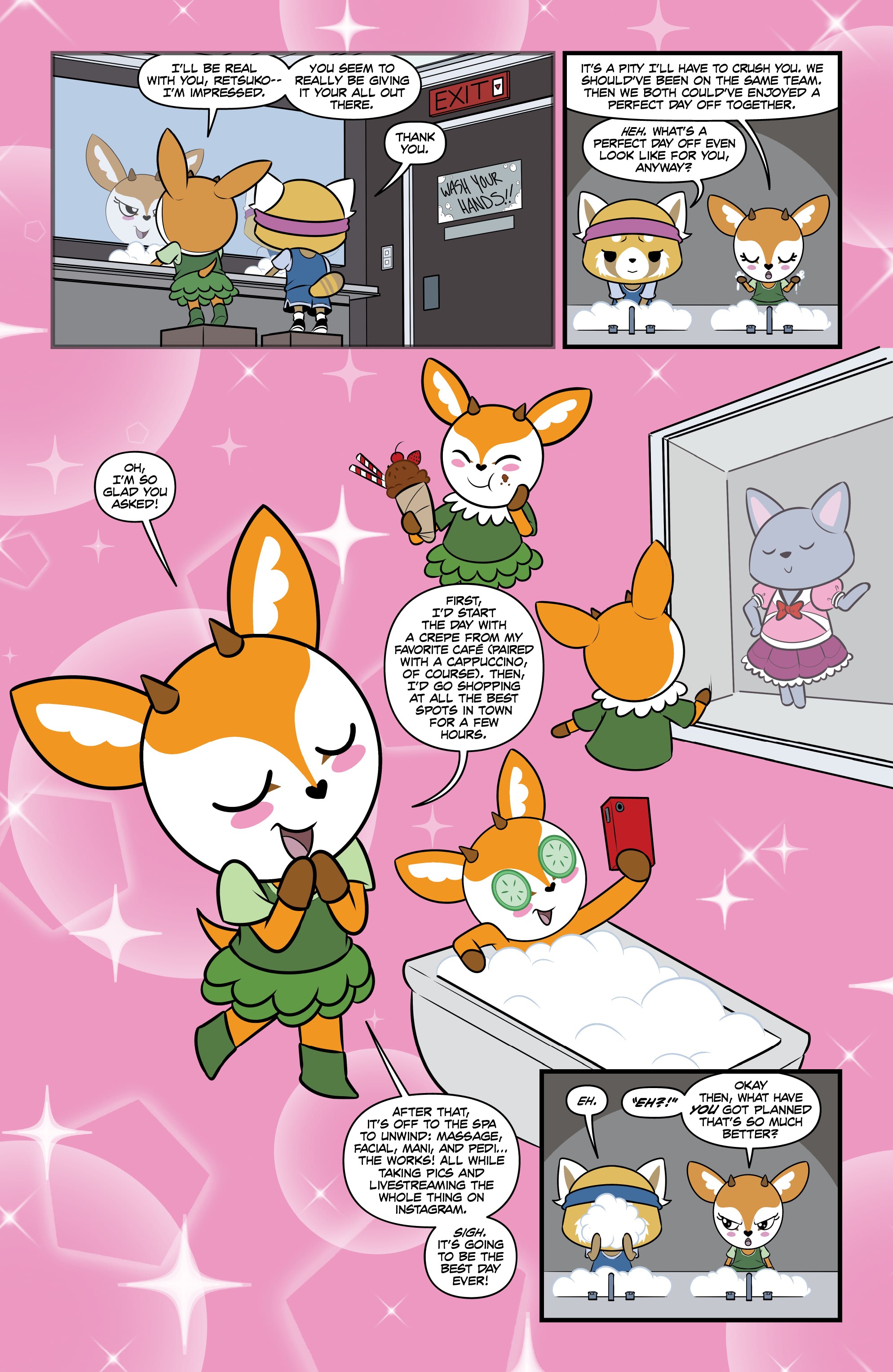 Read online Aggretsuko comic -  Issue #6 - 15