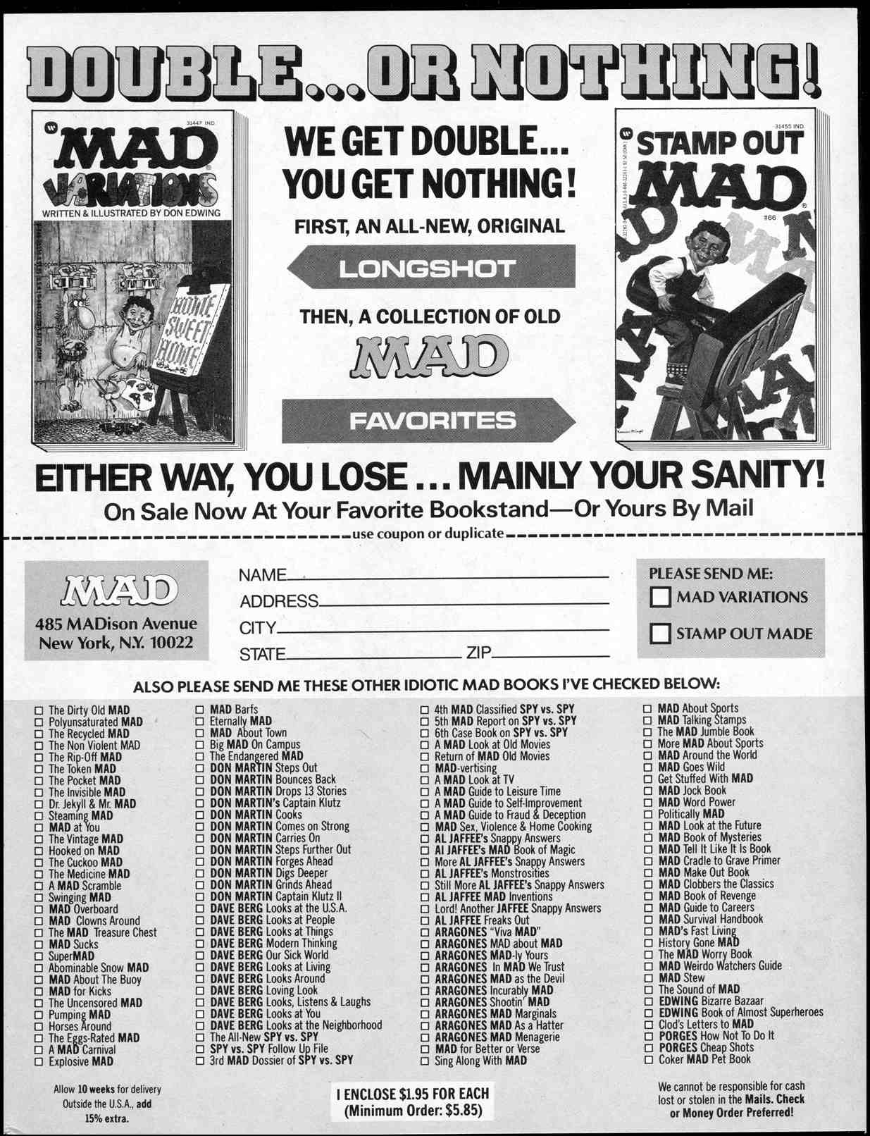 Read online MAD comic -  Issue #248 - 5