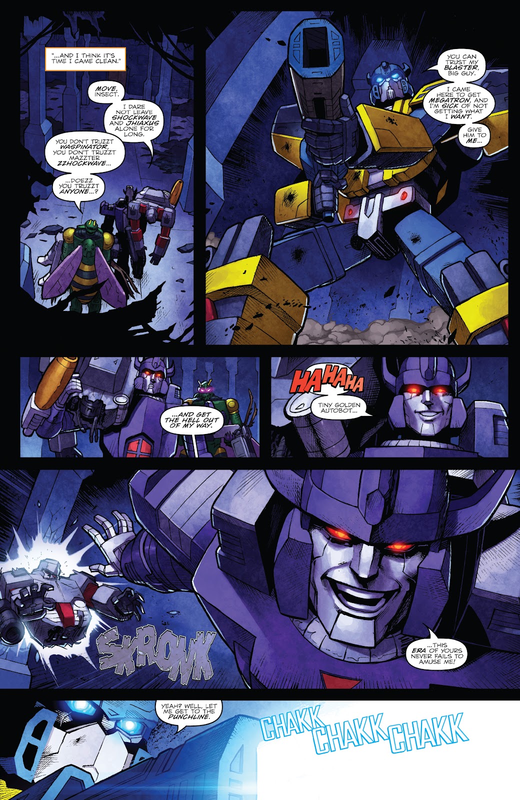 The Transformers: Dark Cybertron Finale issue Full - Page 20