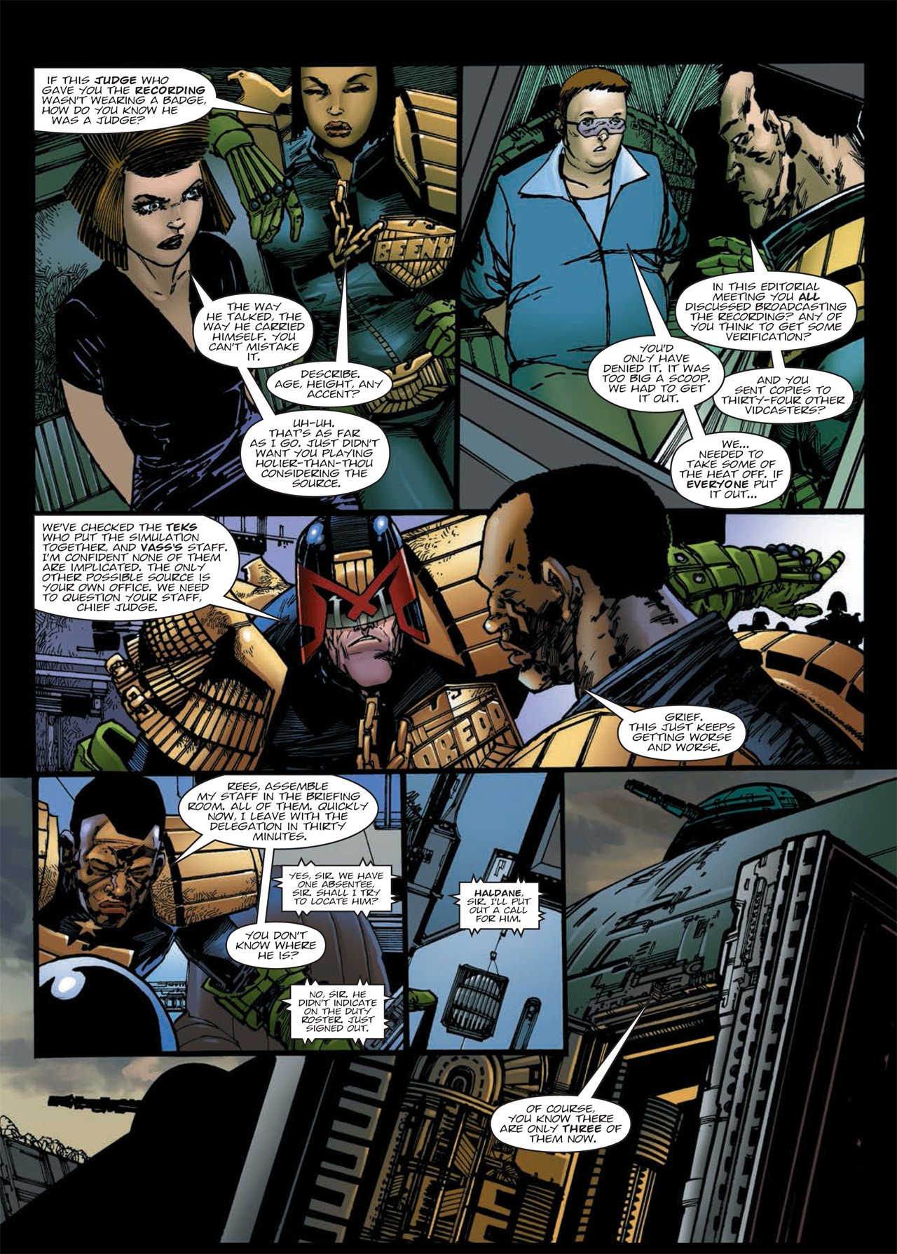 Read online Judge Dredd: Day of Chaos: Endgame comic -  Issue # TPB (Part 2) - 31