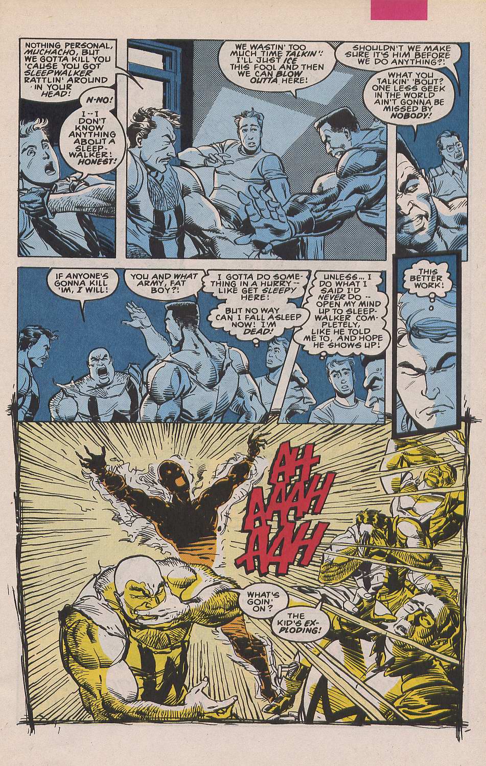 Read online Sleepwalker comic -  Issue #19 - 21