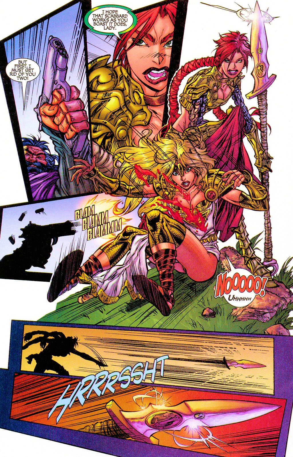 Read online Lady Pendragon / More Than Mortal comic -  Issue #1 - 22
