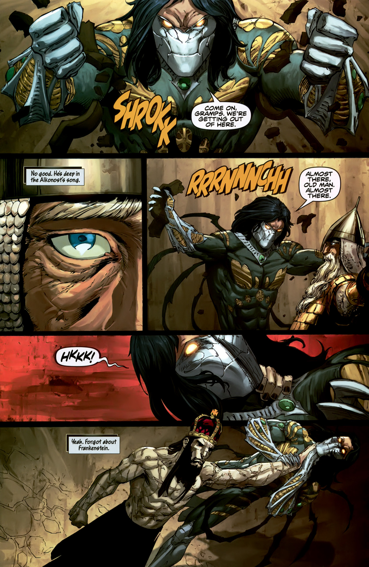 Read online The Darkness (2007) comic -  Issue #86 - 16