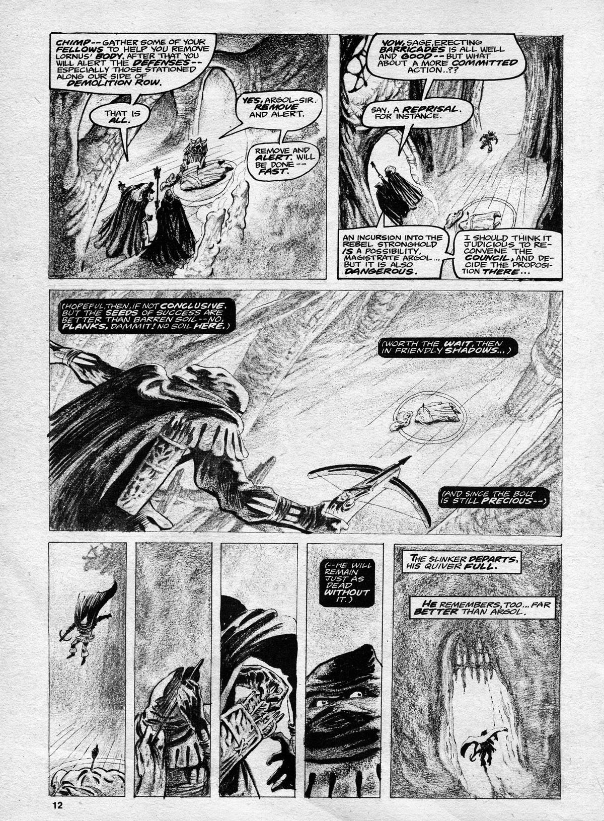 Read online Planet of the Apes comic -  Issue #12 - 12