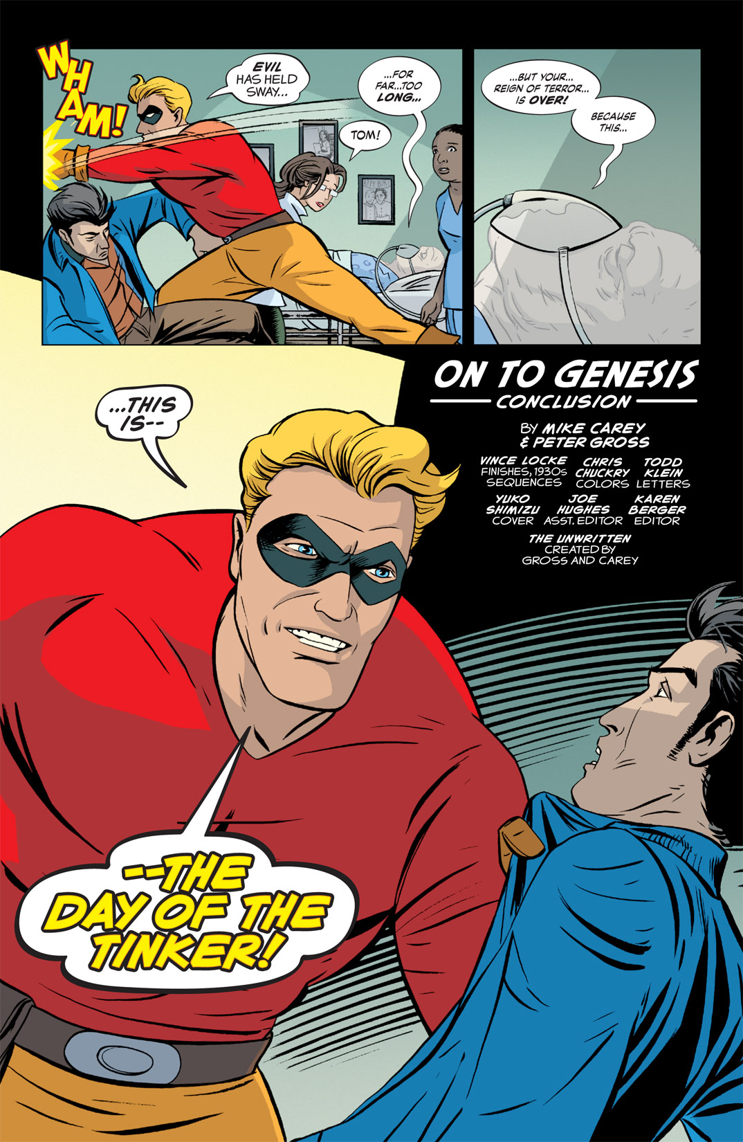 Read online The Unwritten comic -  Issue #30 - 2