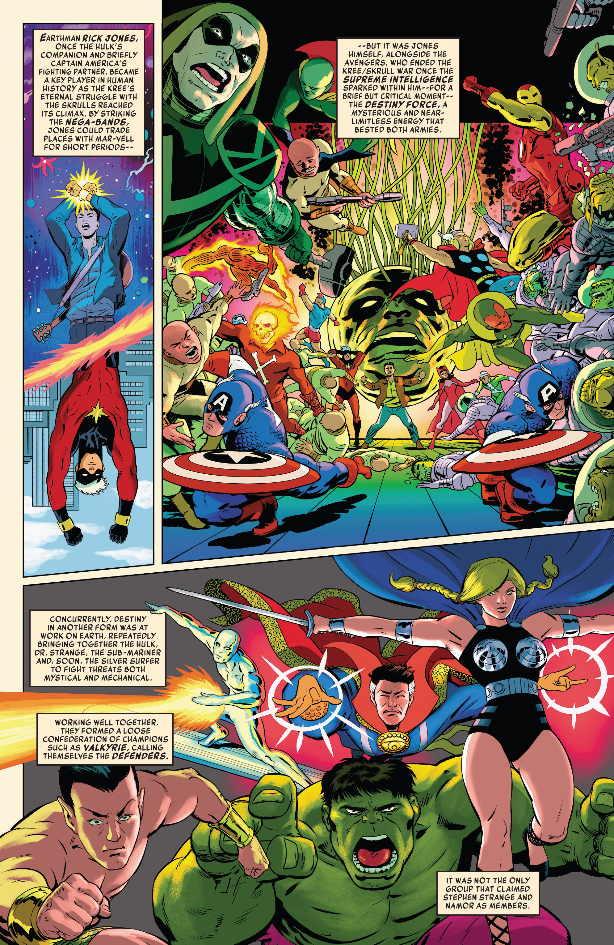 Read online History of the Marvel Universe (2019) comic -  Issue #3 - 16