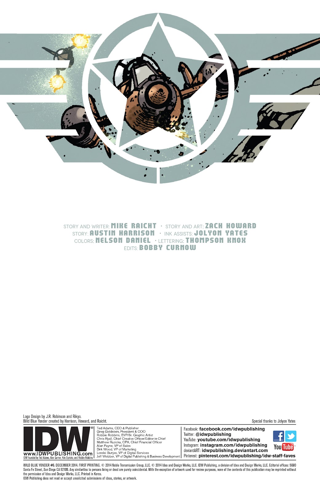 Wild Blue Yonder issue 6 - Page 2