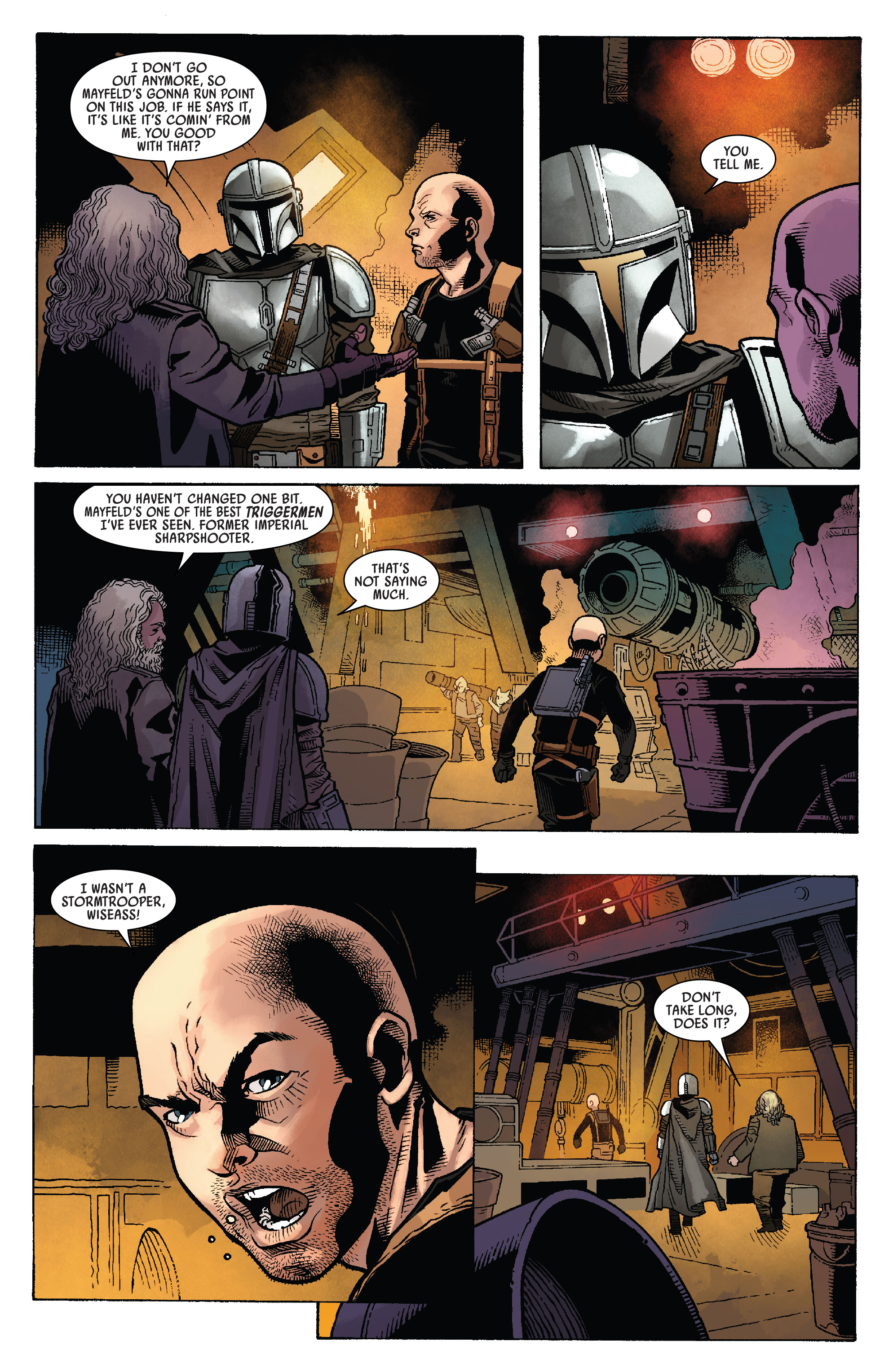 Read online Star Wars: The Mandalorian comic -  Issue #6 - 5