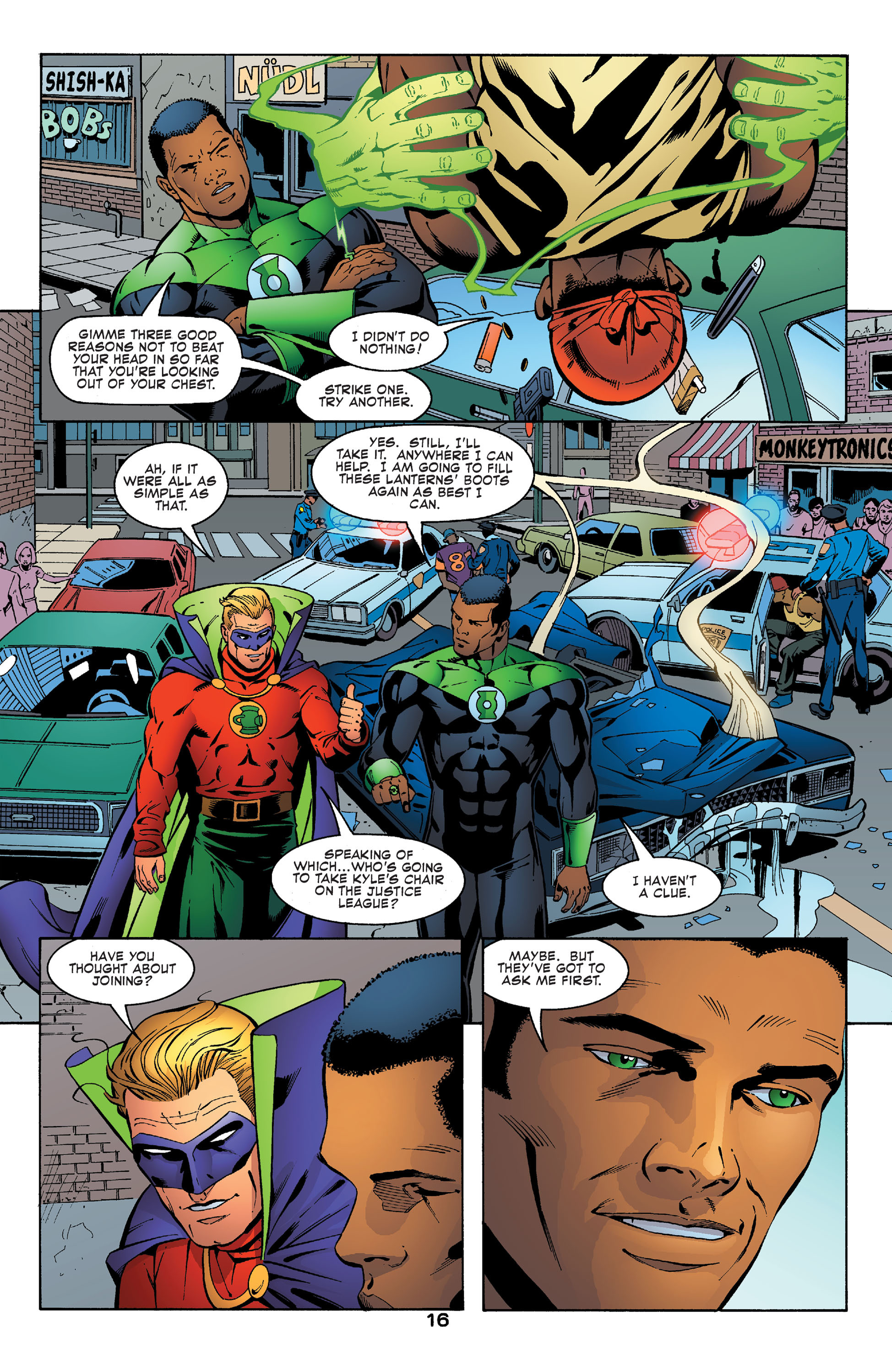 Read online Green Lantern (1990) comic -  Issue #156 - 16