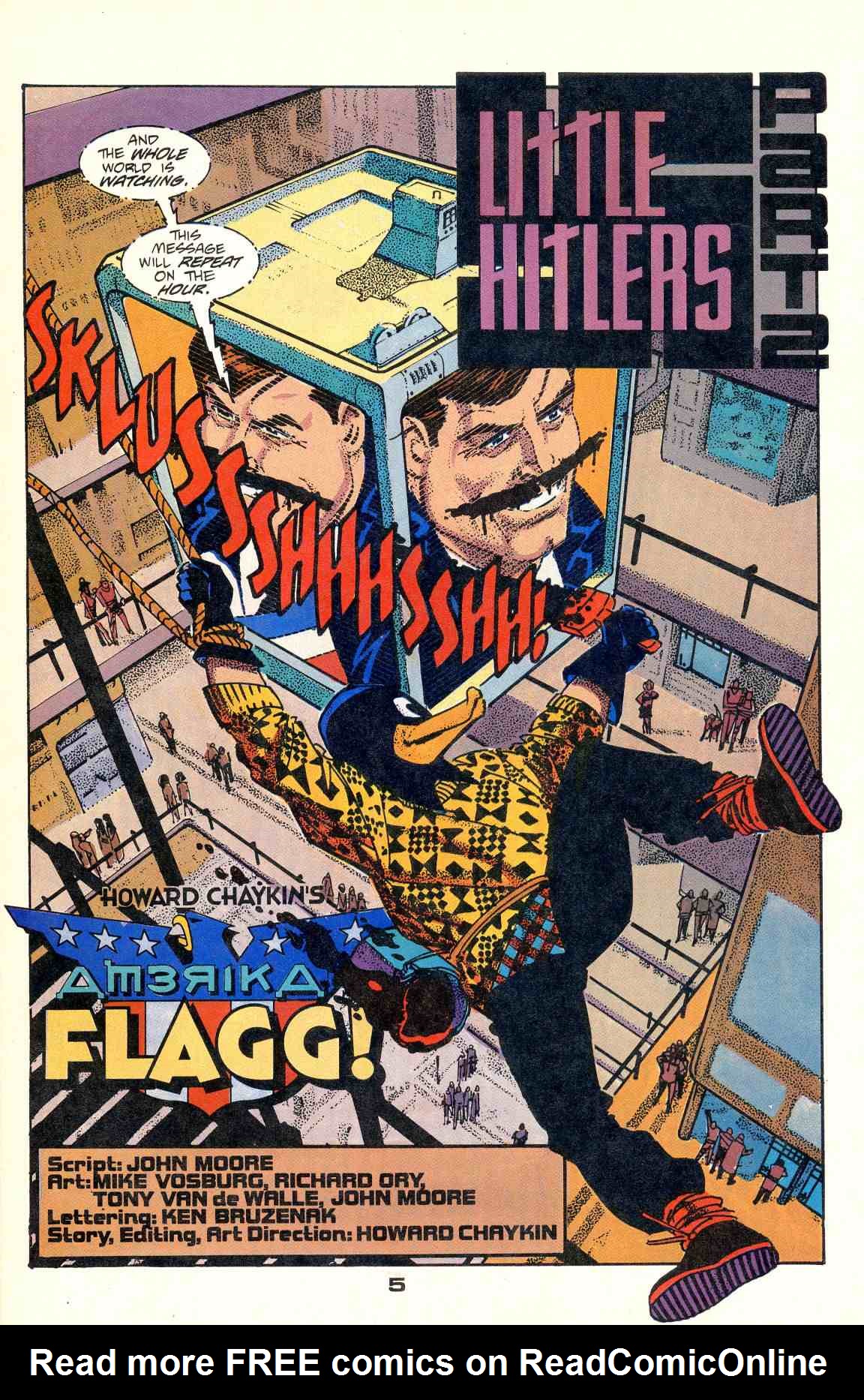 Read online Howard Chaykin's American Flagg comic -  Issue #2 - 7