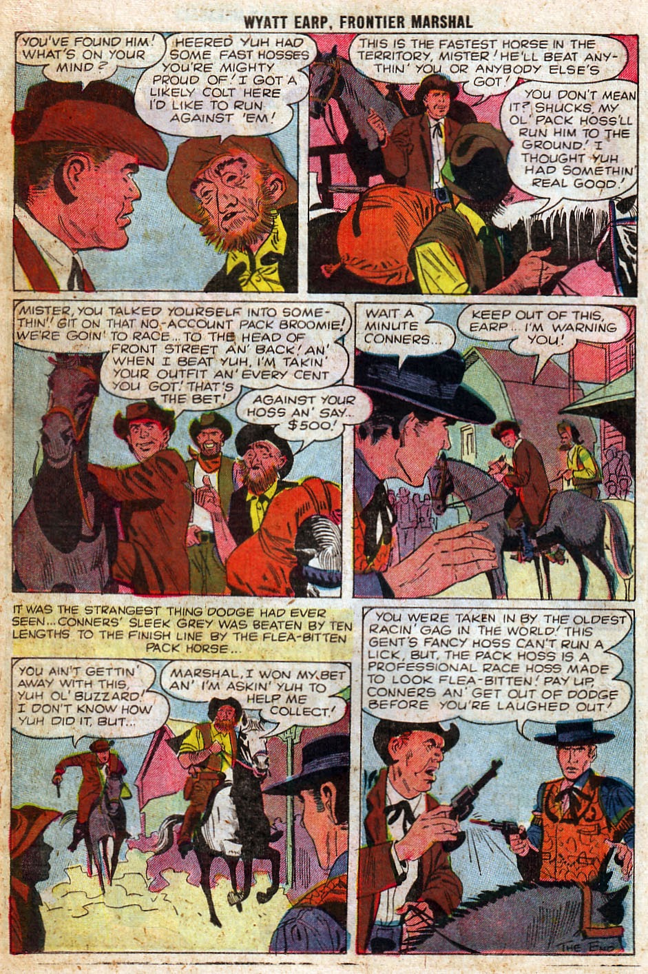 Read online Wyatt Earp Frontier Marshal comic -  Issue #21 - 27