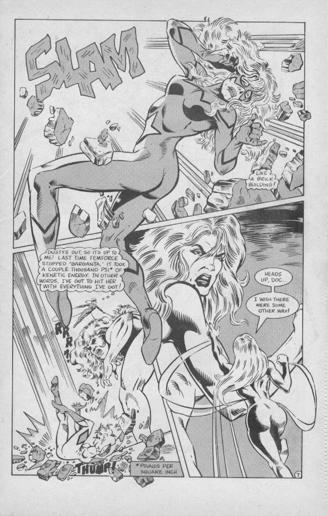 Read online Femforce comic -  Issue #32 - 10