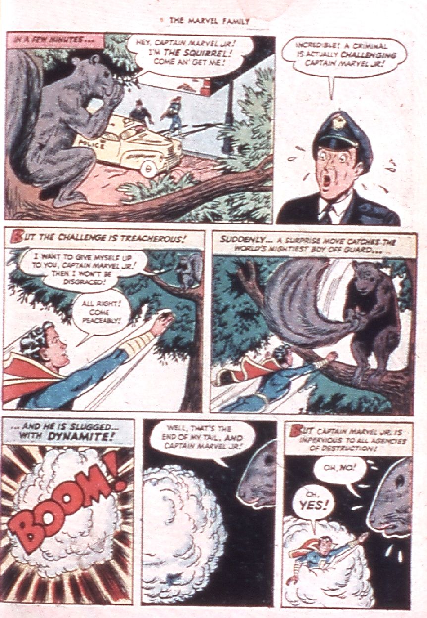 Read online The Marvel Family comic -  Issue #31 - 31