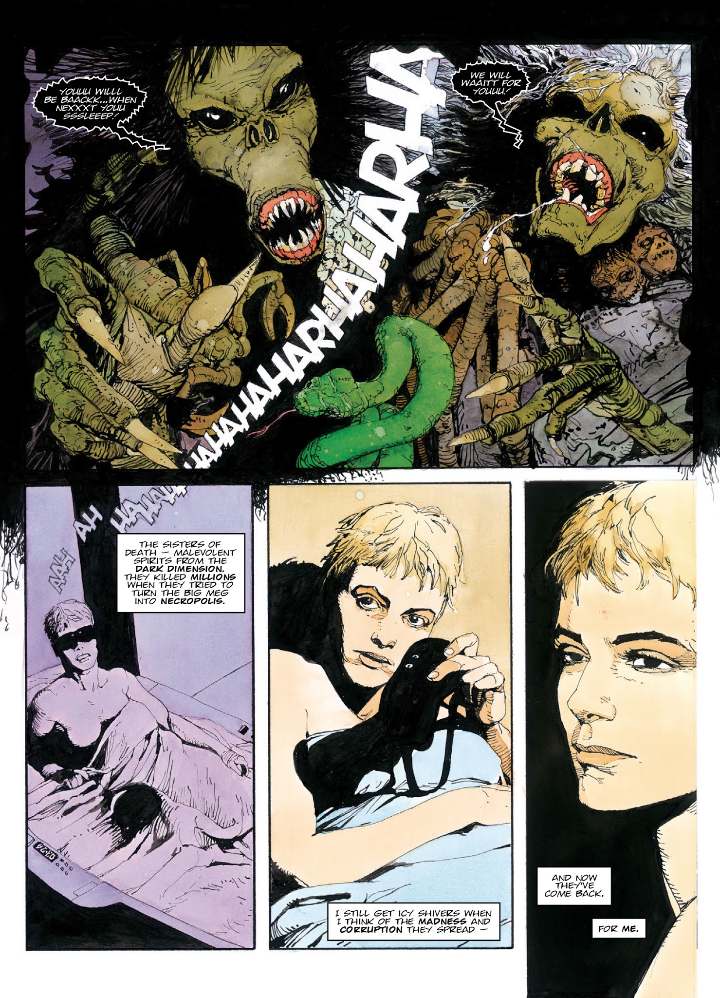 Read online Judge Anderson: The Psi Files comic -  Issue # TPB 5 - 10