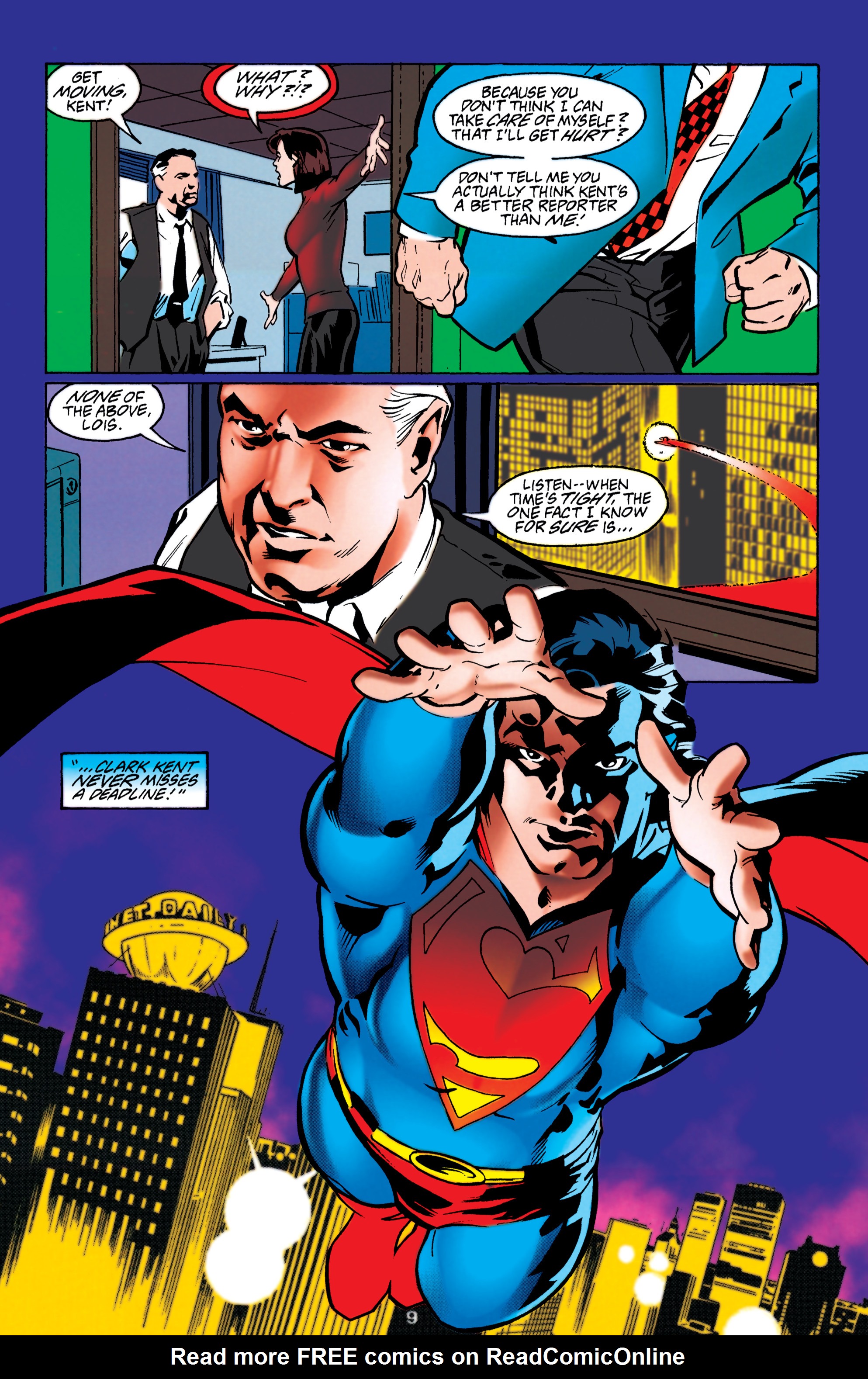 Read online Adventures of Superman (1987) comic -  Issue #537 - 9