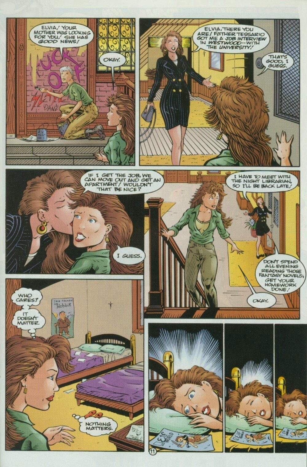 Read online Elven comic -  Issue #0 - 16