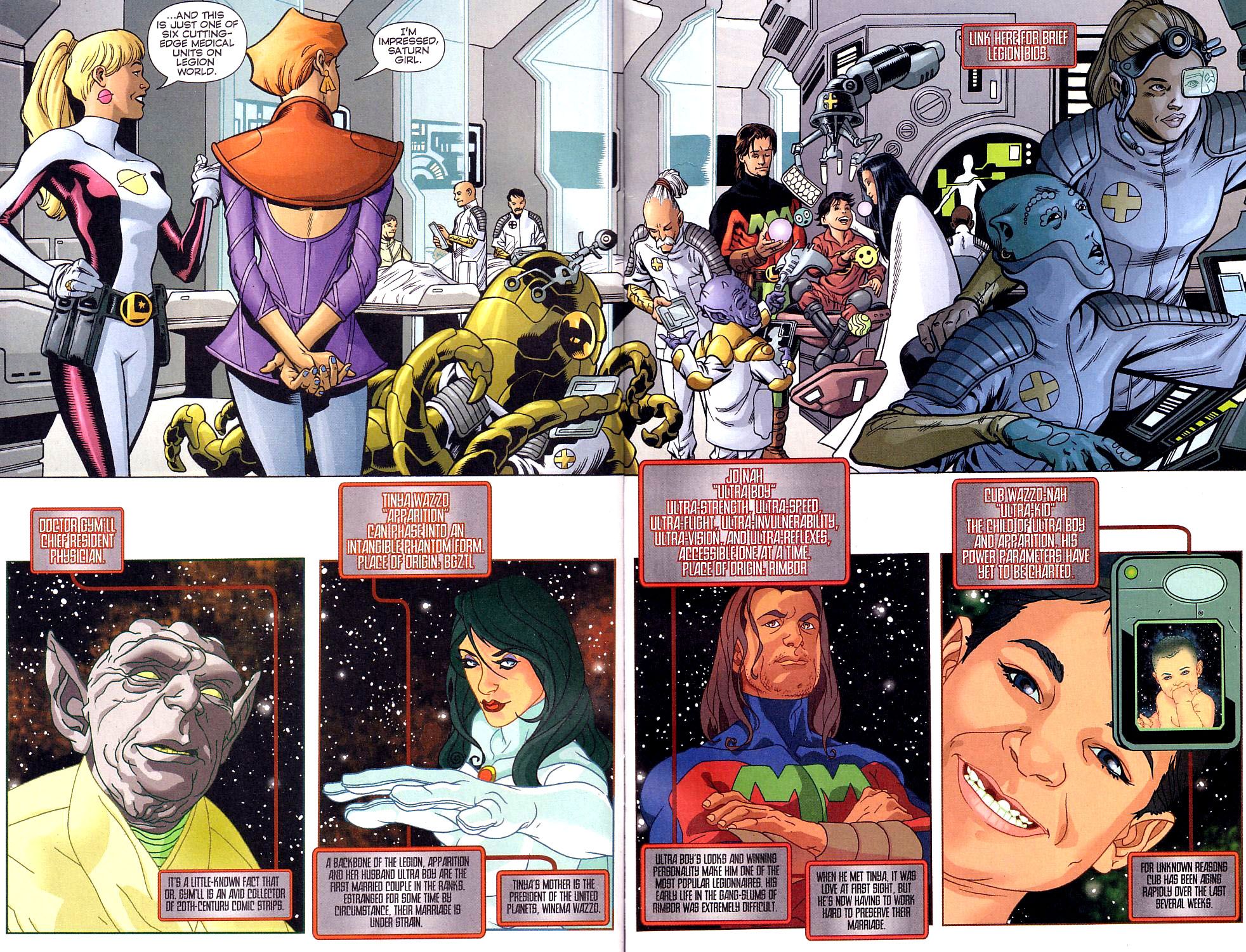 Read online Legion Secret Files 3003 comic -  Issue # Full - 12