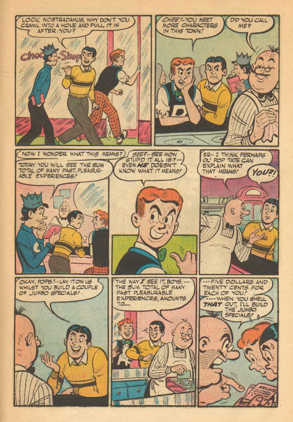 Read online Archie's Pal Jughead comic -  Issue #41 - 23