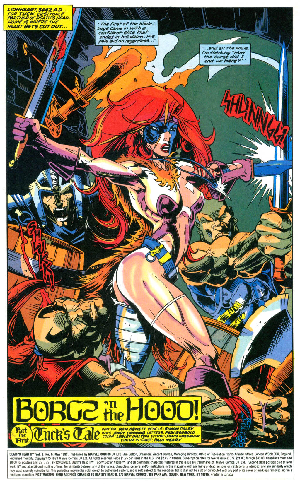 Read online Death's Head II (vol. 2) comic -  Issue #6 - 2