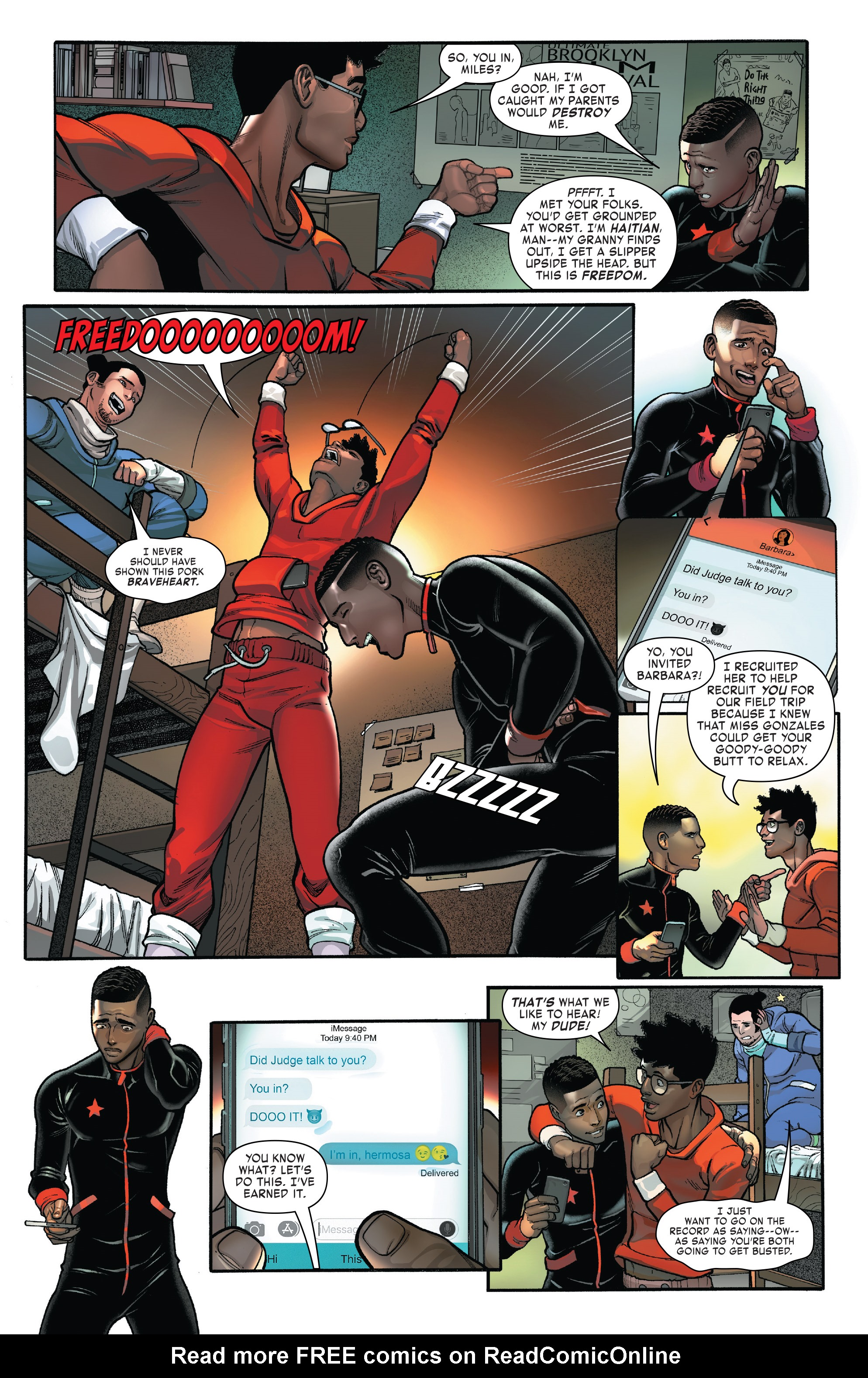 Read online Miles Morales: Spider-Man comic -  Issue #4 - 5