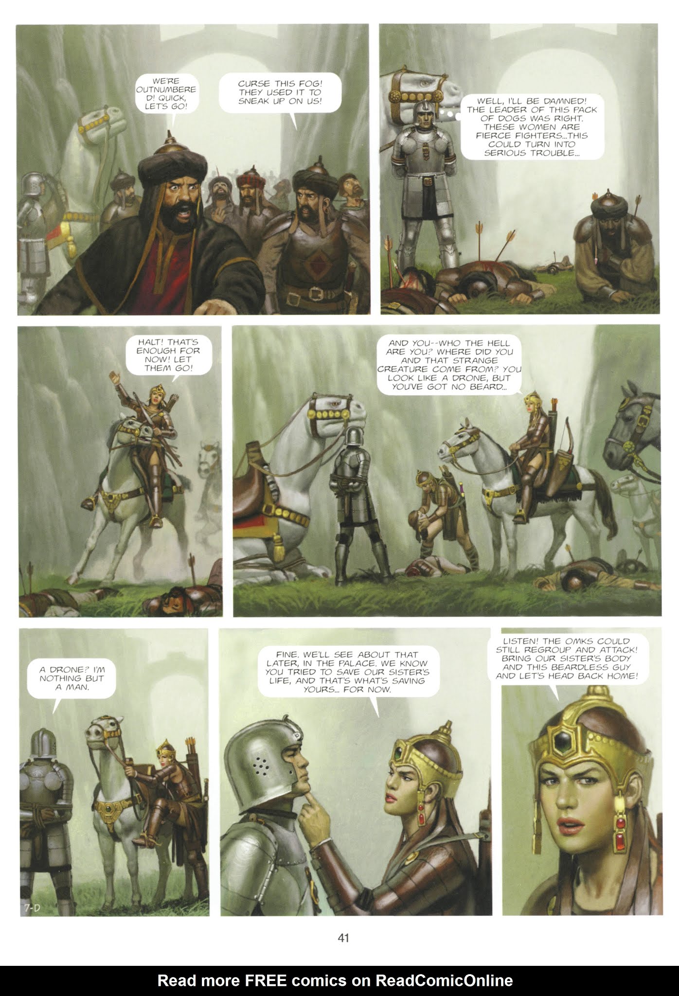 Read online The Mercenary comic -  Issue #8 - 42