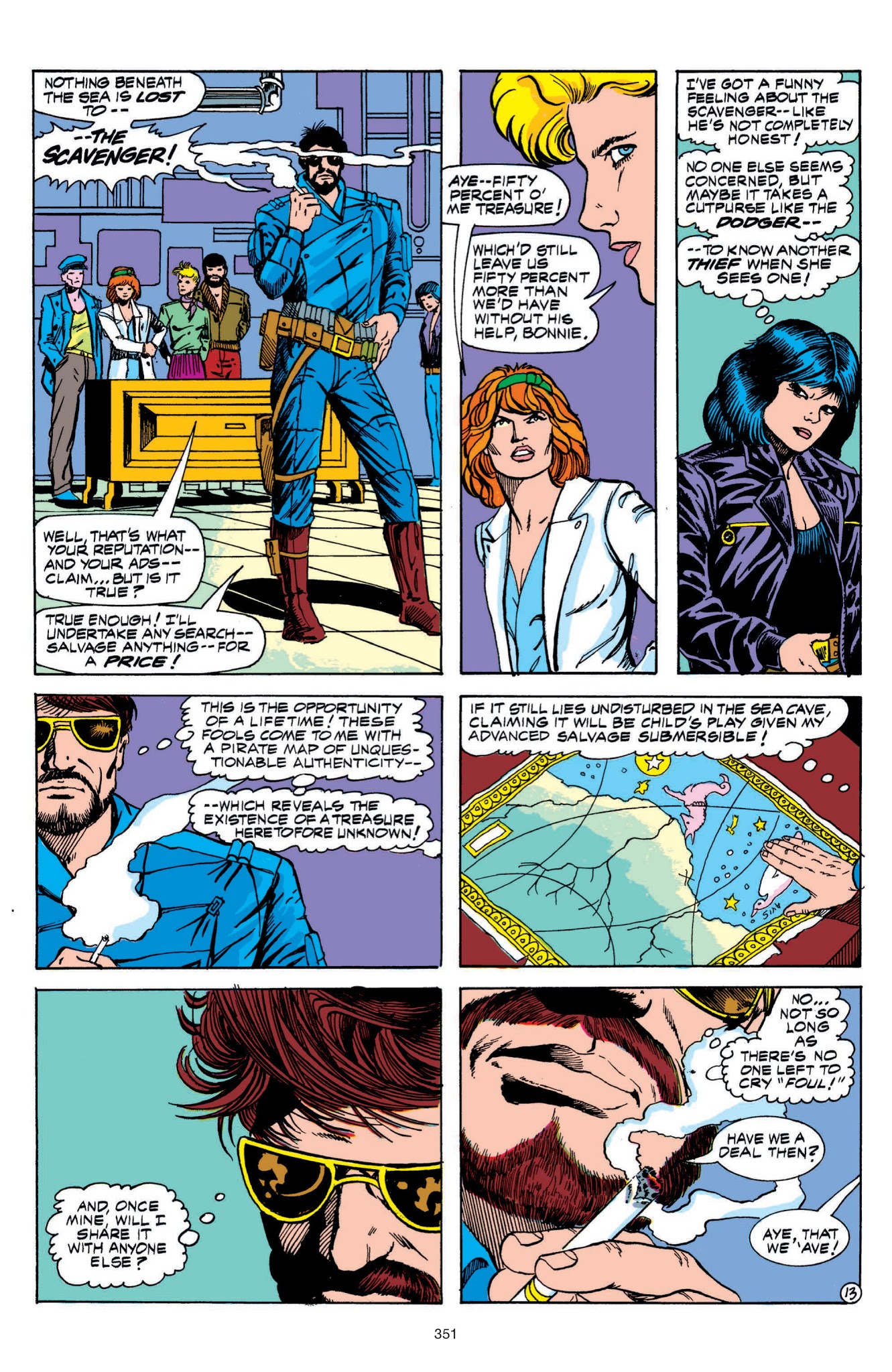 Read online Swords of the Swashbucklers comic -  Issue # TPB - 335