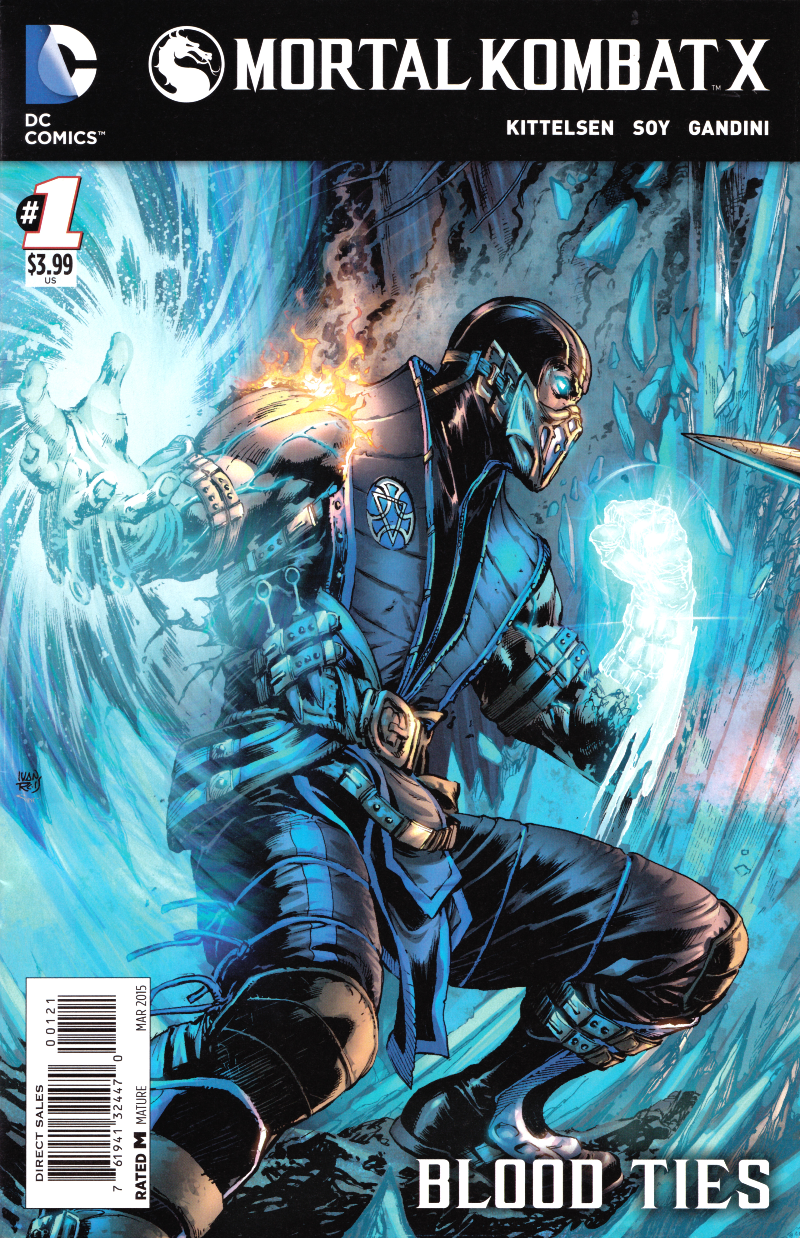 Read online Mortal Kombat X [II] comic -  Issue #1 - 2