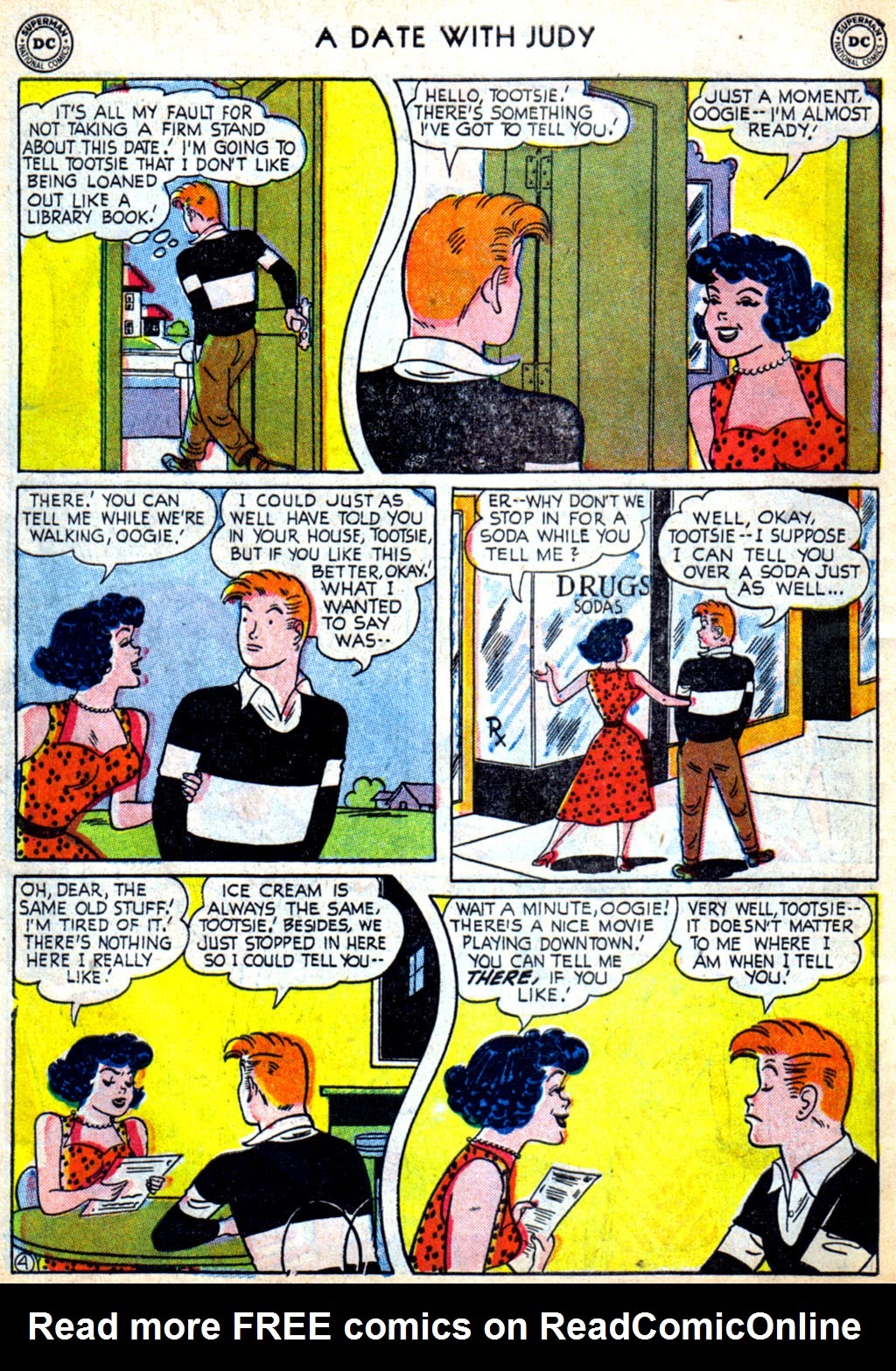 Read online A Date with Judy comic -  Issue #43 - 6