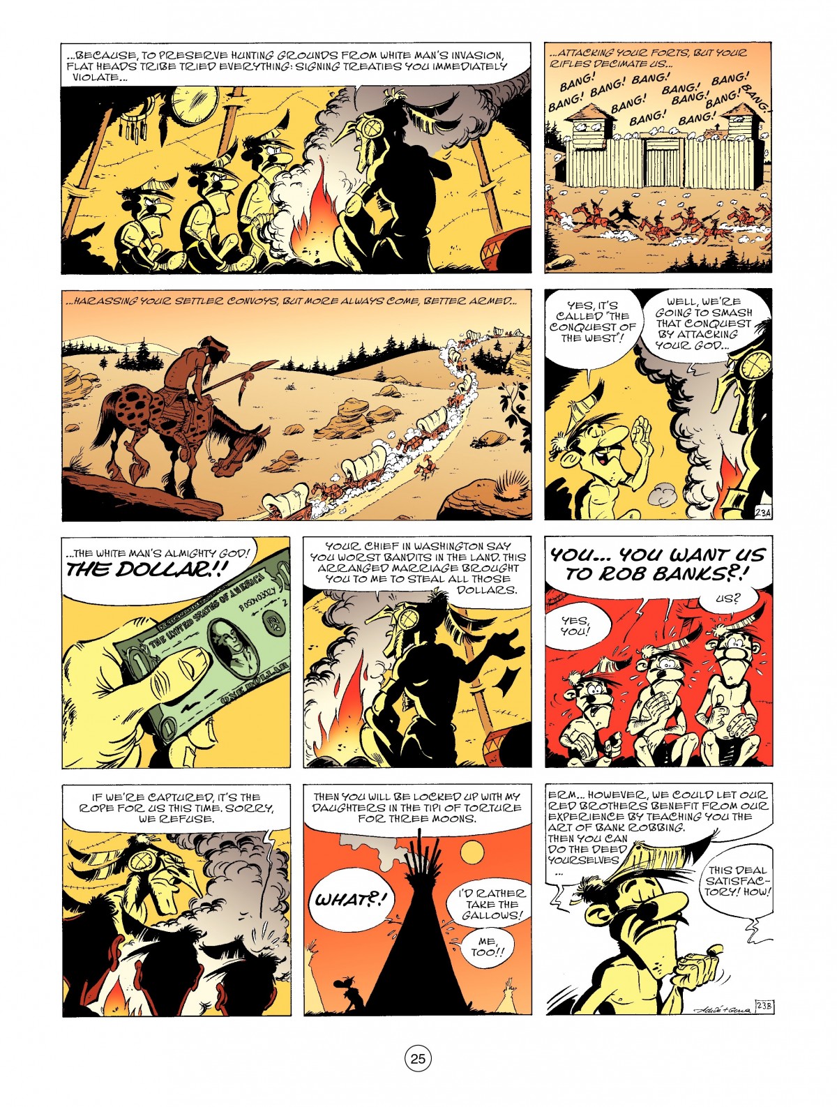 A Lucky Luke Adventure issue 45 - Page 25