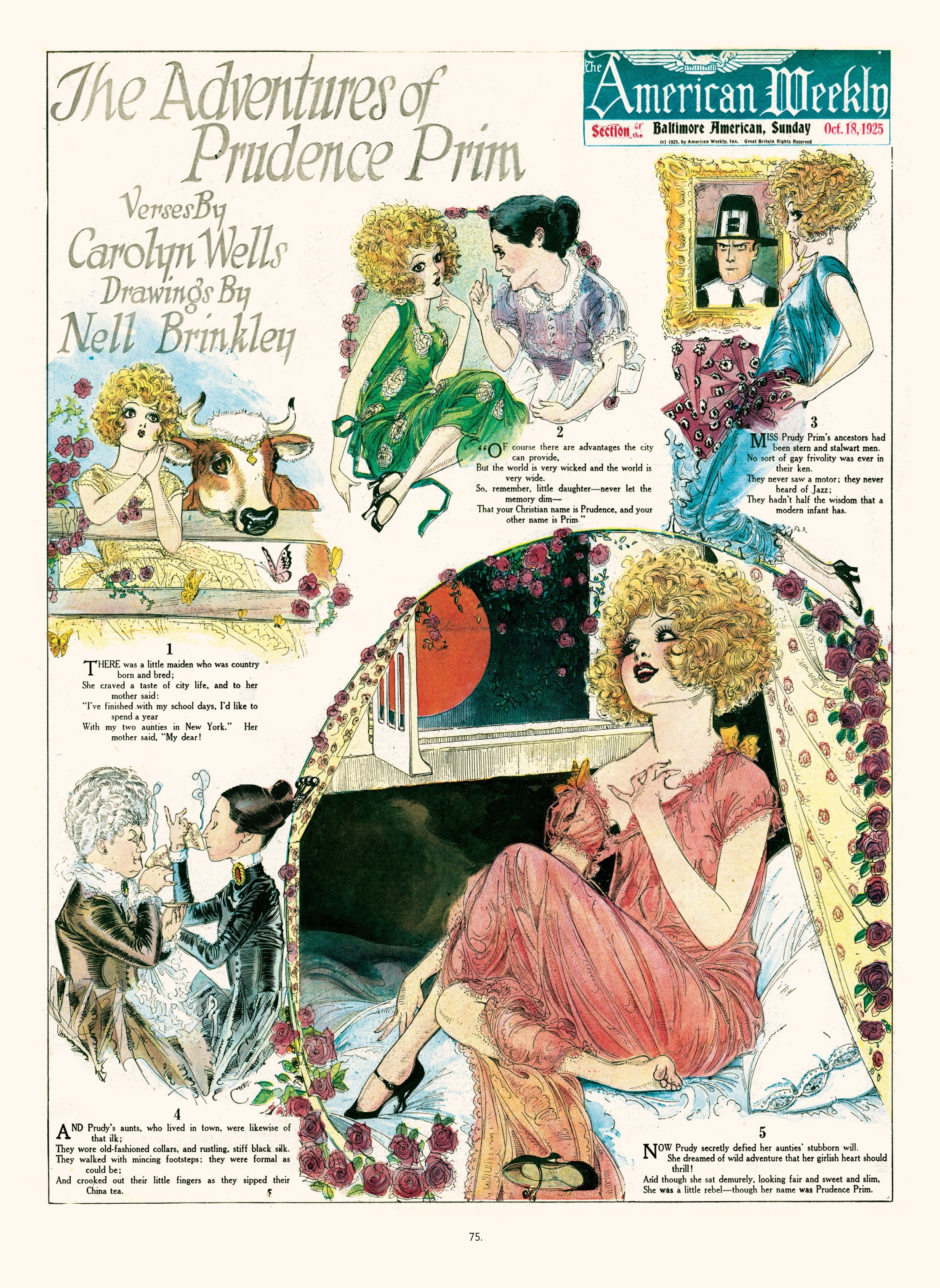Read online The Brinkley Girls: The Best of Nell Brinkley's Cartoons comic -  Issue # TPB - 75