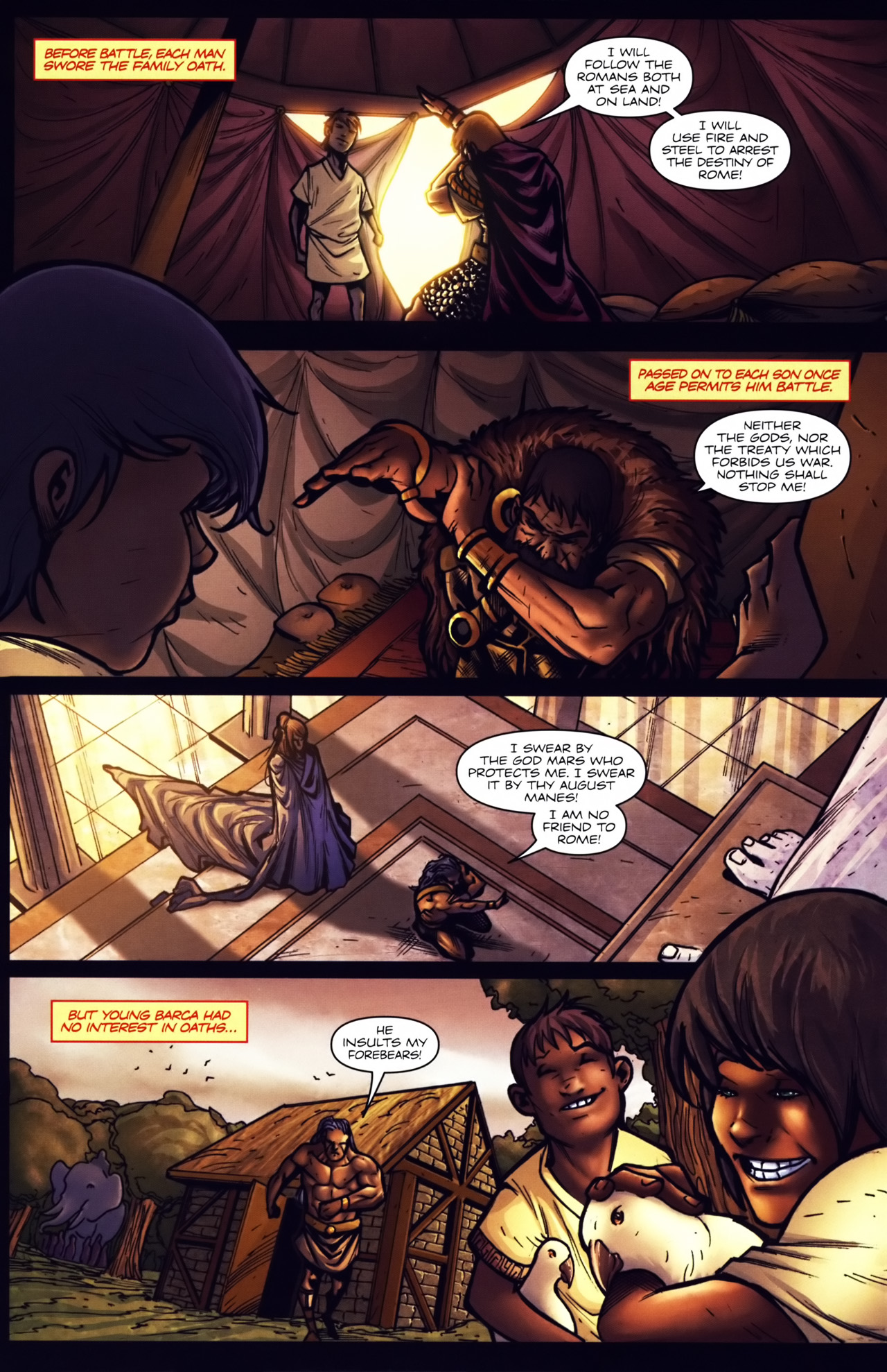 Read online Spartacus comic -  Issue #3 - 9