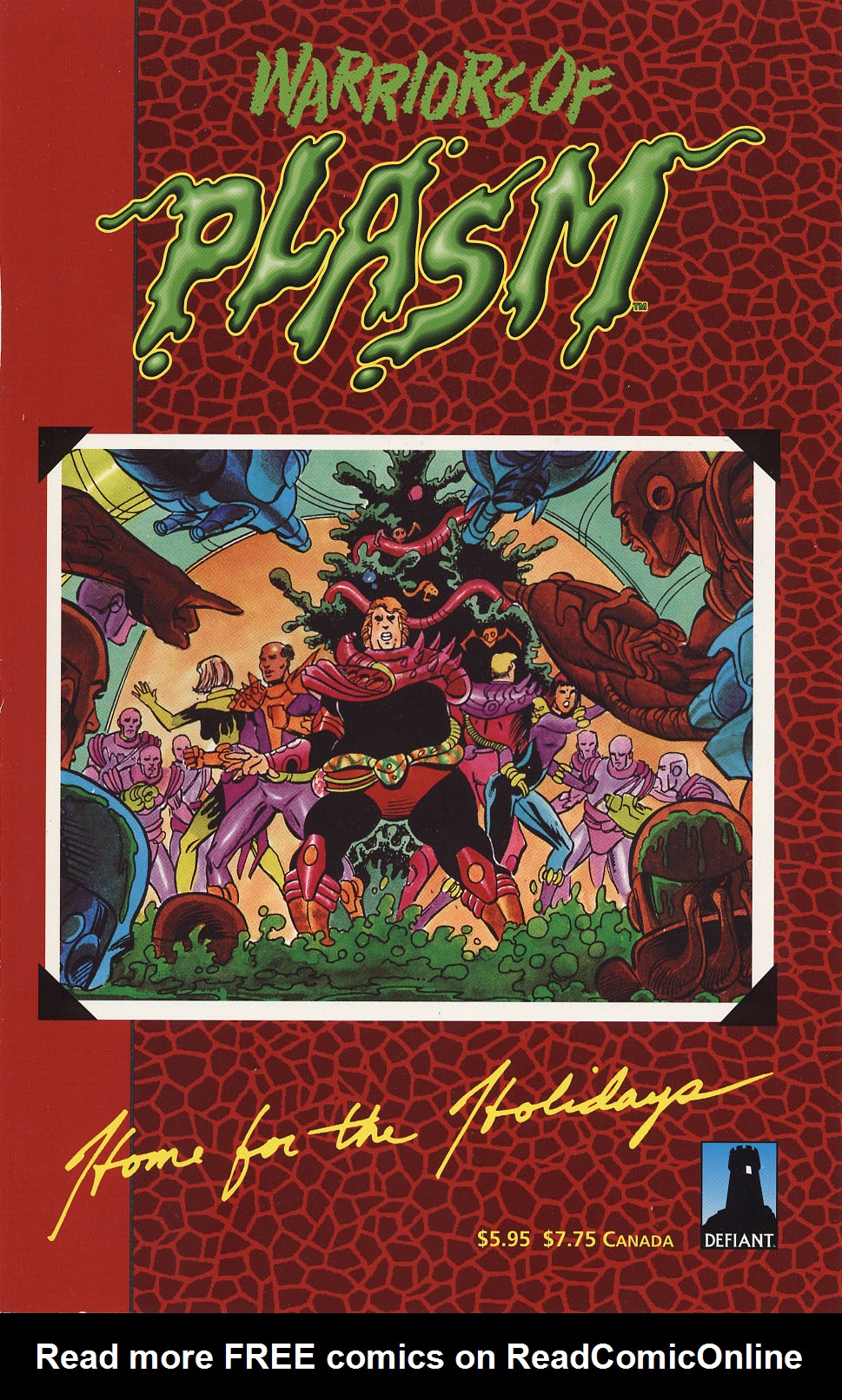 Read online Warriors of Plasm: Home for the Holidays comic -  Issue # Full - 1