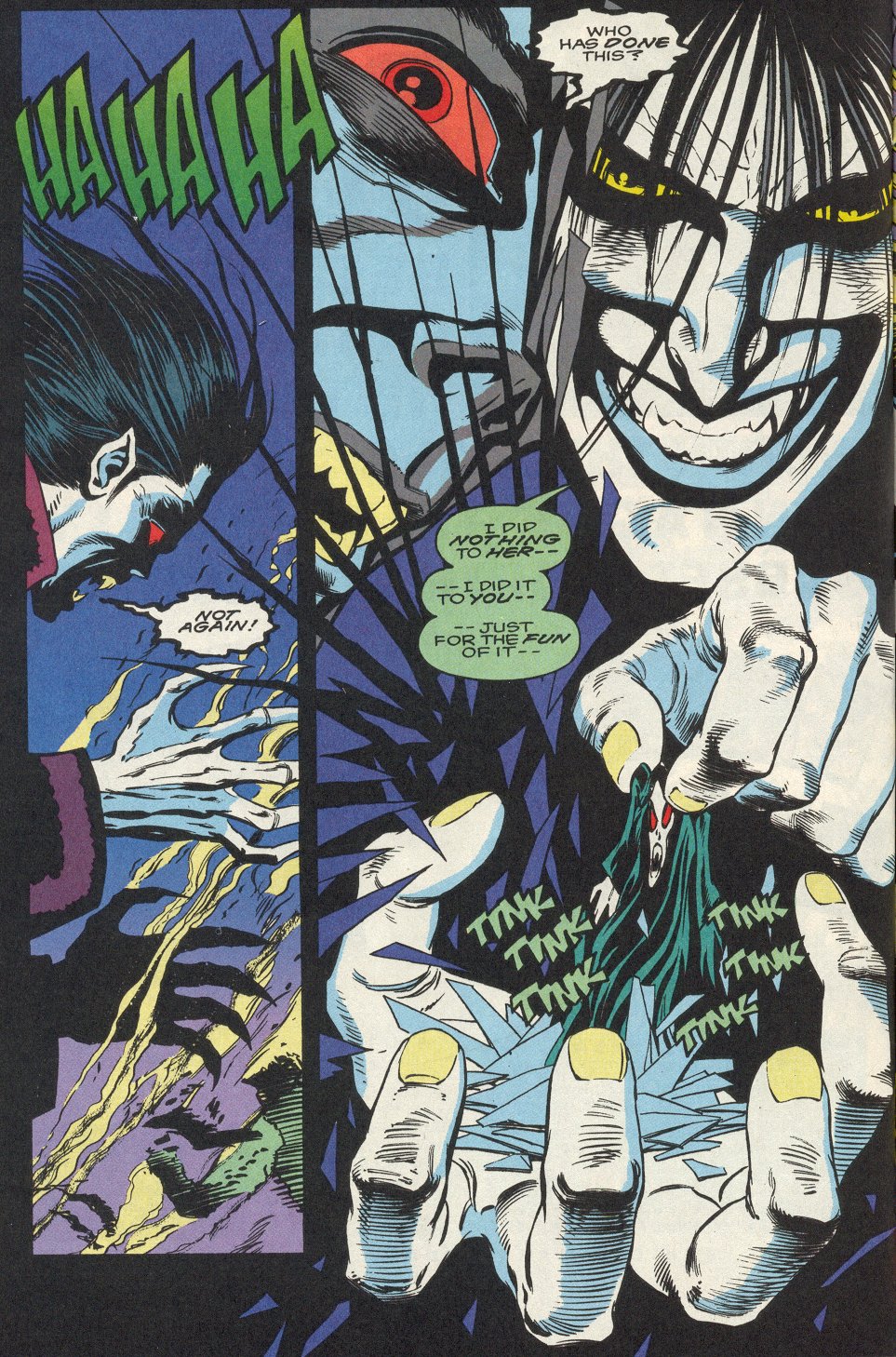 Read online Morbius: The Living Vampire (1992) comic -  Issue #9 - 11