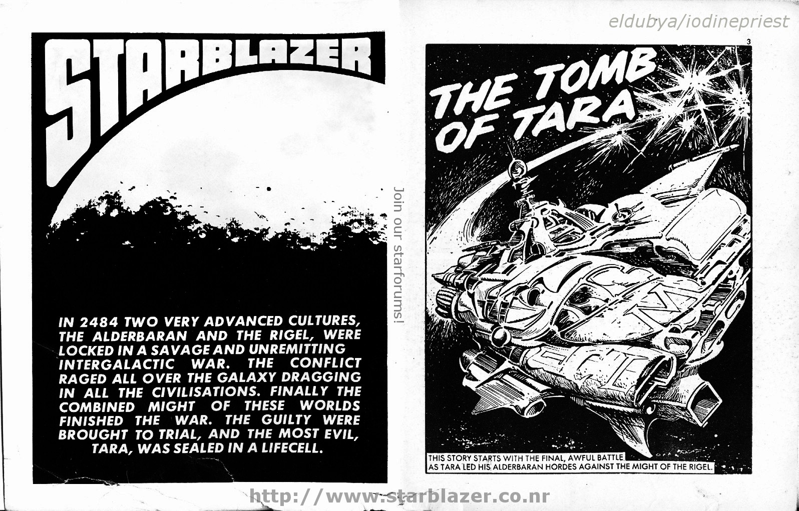 Read online Starblazer comic -  Issue #110 - 3