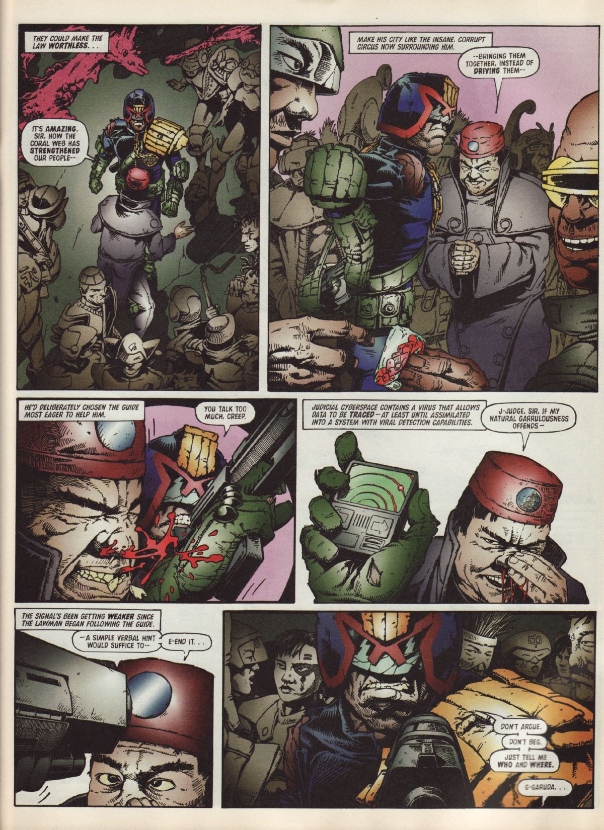 Read online Judge Dredd Megazine (vol. 3) comic -  Issue #19 - 10