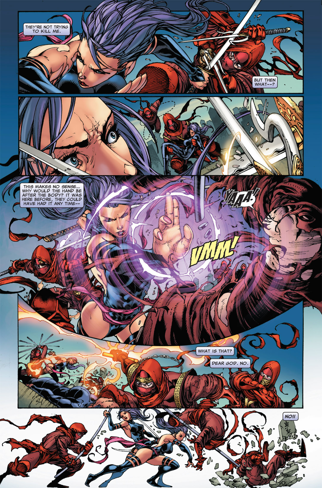 Read online Psylocke comic -  Issue # _TPB (Part 1) - 21