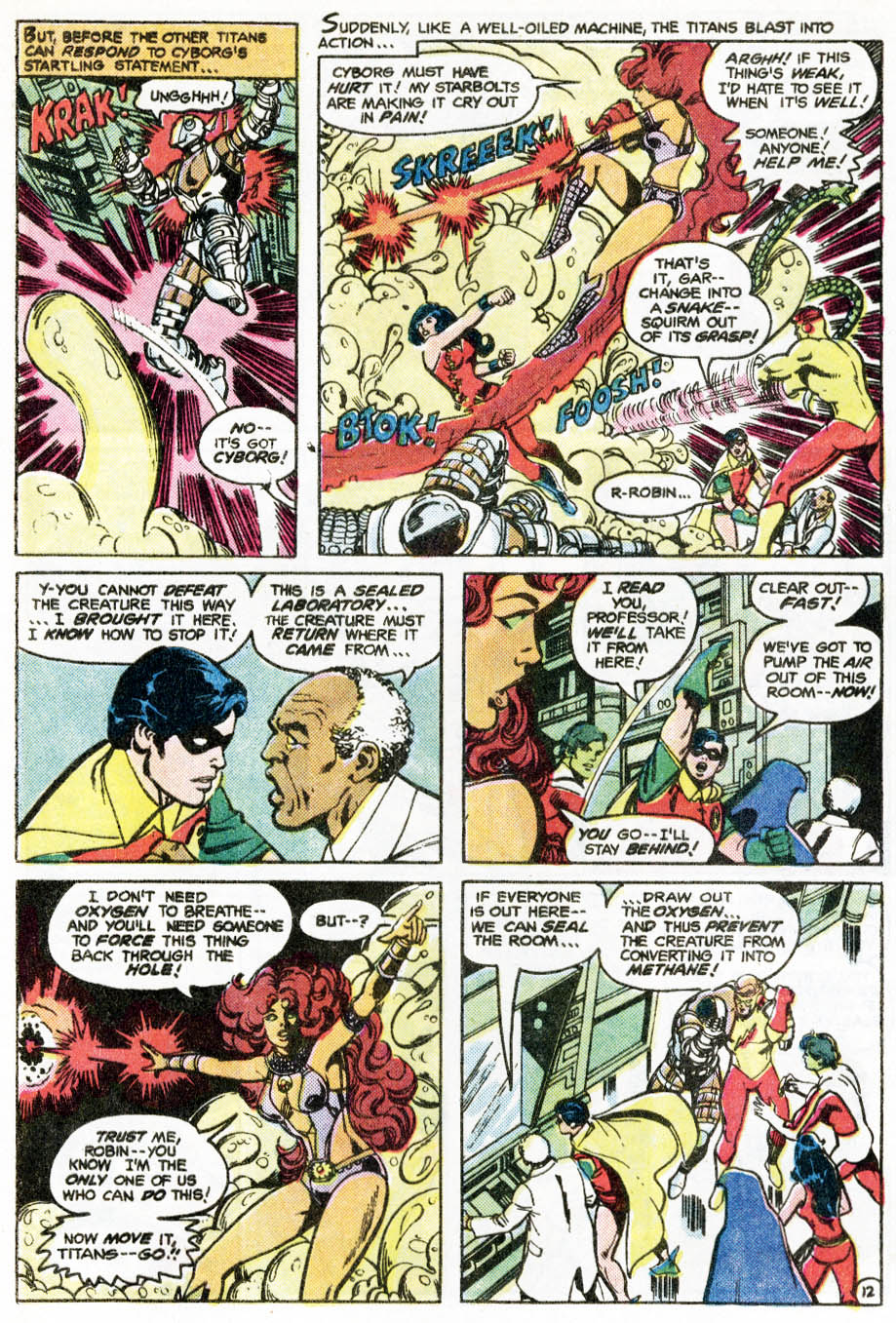 Read online Tales of the Teen Titans comic -  Issue #59 - 13