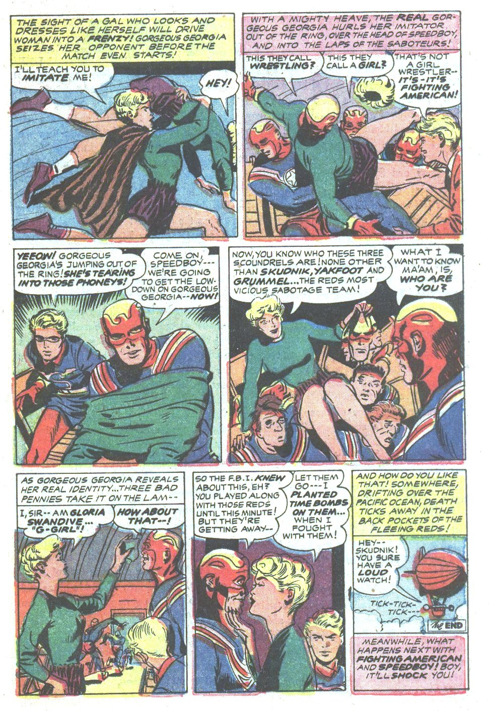Read online Fighting American (1954) comic -  Issue #7 - 19